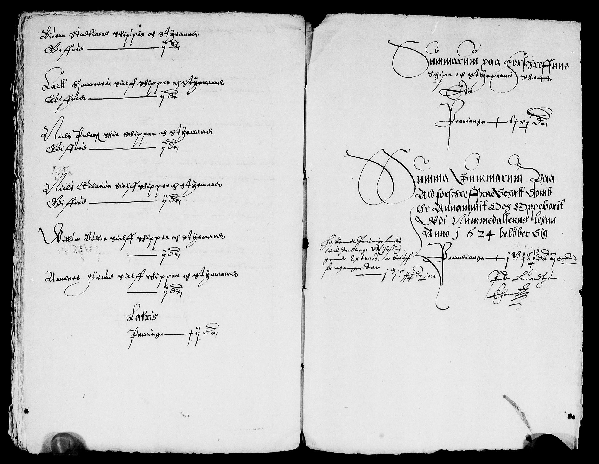Rentekammeret inntil 1814, Reviderte regnskaper, Lensregnskaper, AV/RA-EA-5023/R/Rb/Rbw/L0026: Trondheim len, 1623-1625
