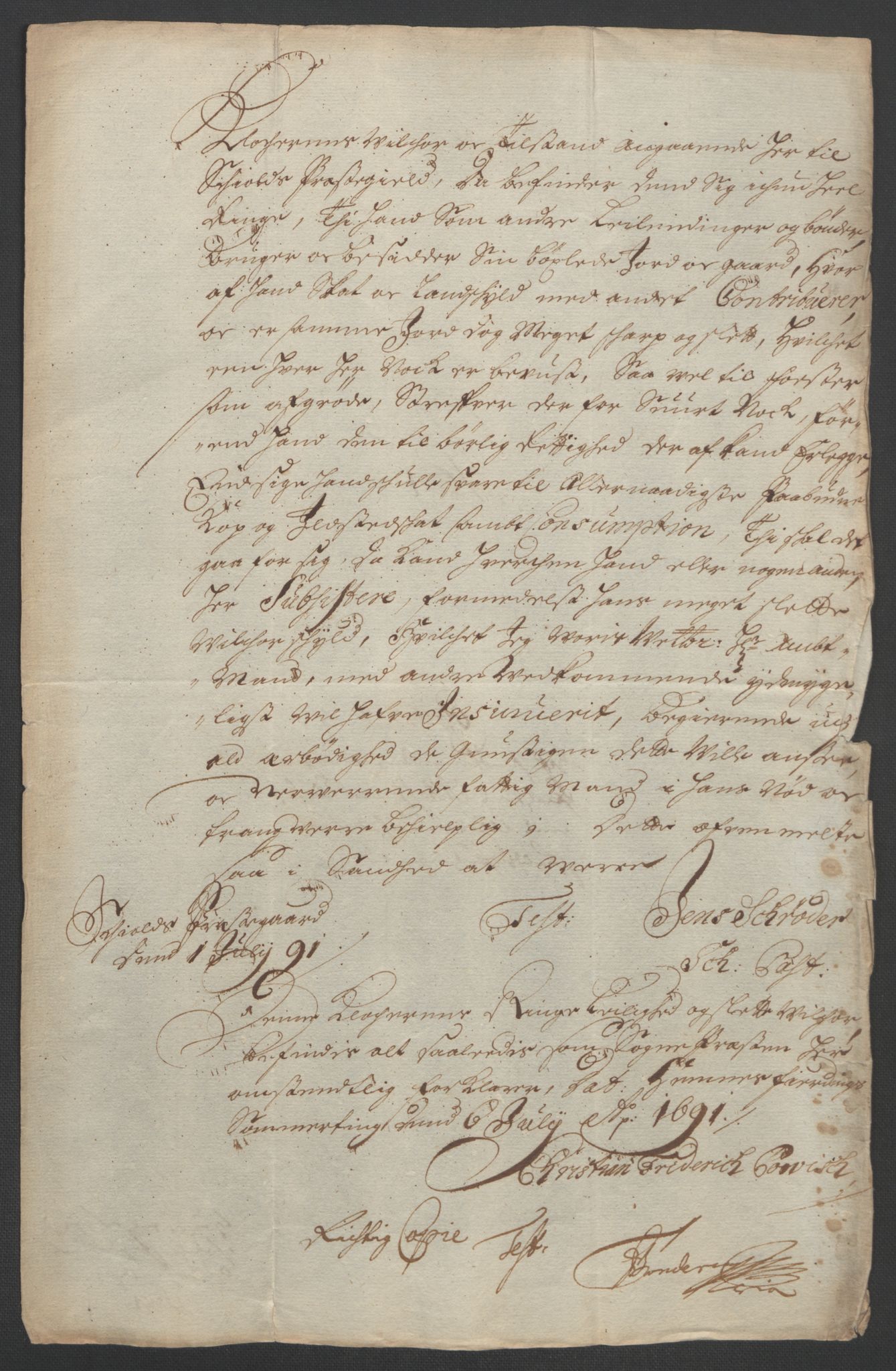 Rentekammeret inntil 1814, Reviderte regnskaper, Fogderegnskap, AV/RA-EA-4092/R47/L2856: Fogderegnskap Ryfylke, 1689-1693, s. 425