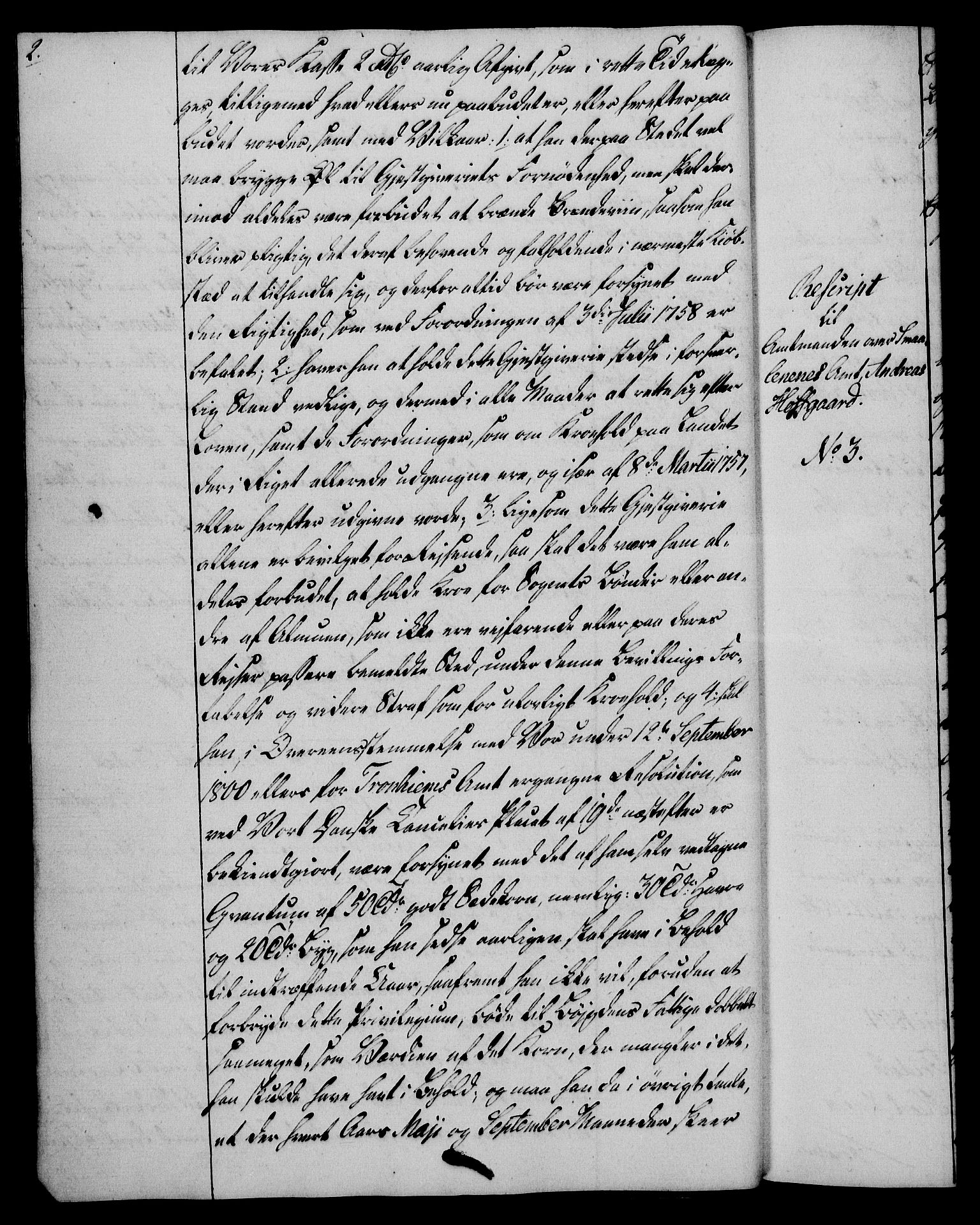 Rentekammeret, Kammerkanselliet, RA/EA-3111/G/Gg/Gga/L0018: Norsk ekspedisjonsprotokoll med register (merket RK 53.18), 1804-1806, s. 2