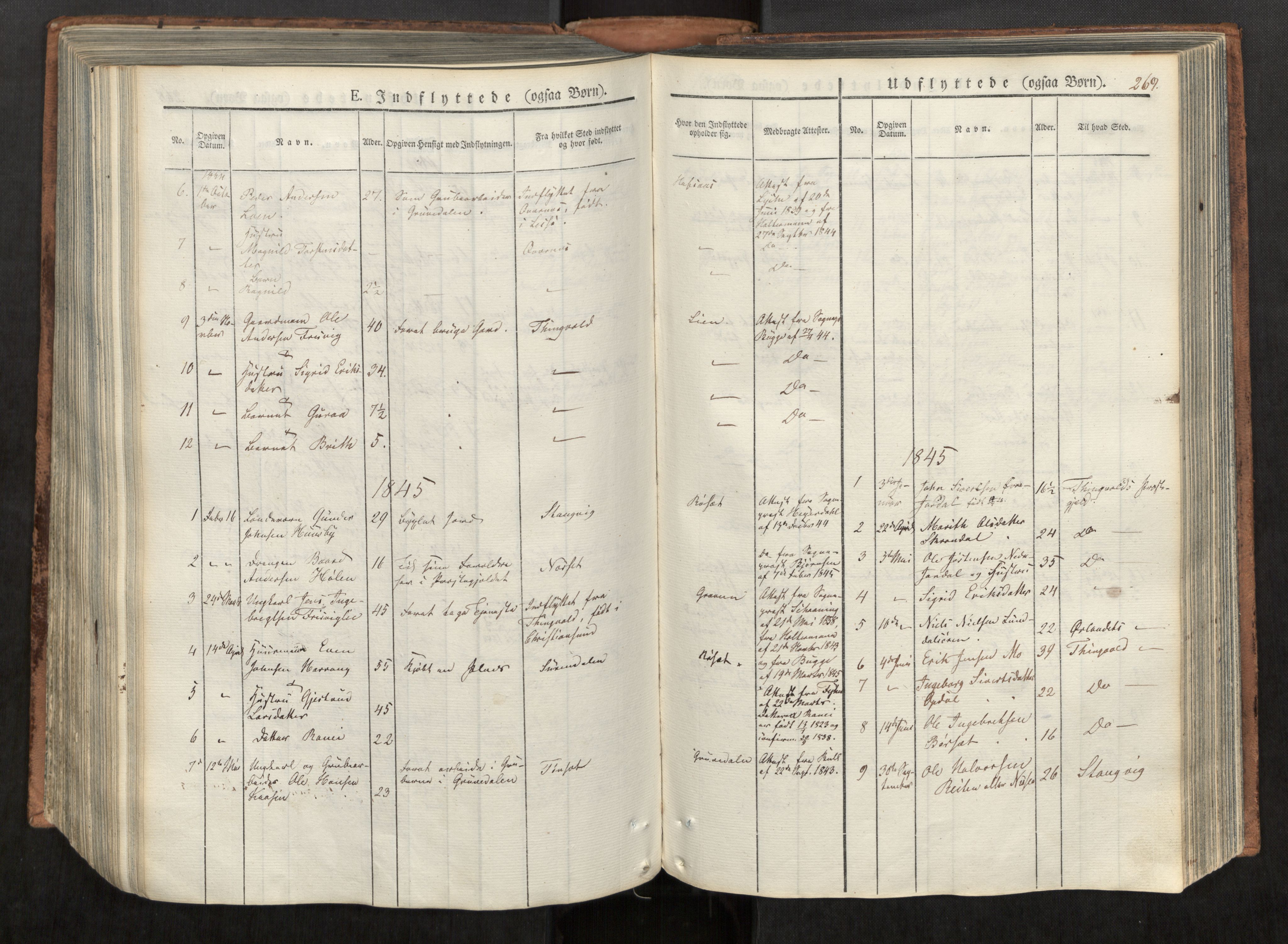 Ministerialprotokoller, klokkerbøker og fødselsregistre - Møre og Romsdal, AV/SAT-A-1454/590/L1012: Ministerialbok nr. 590A04, 1832-1846, s. 269