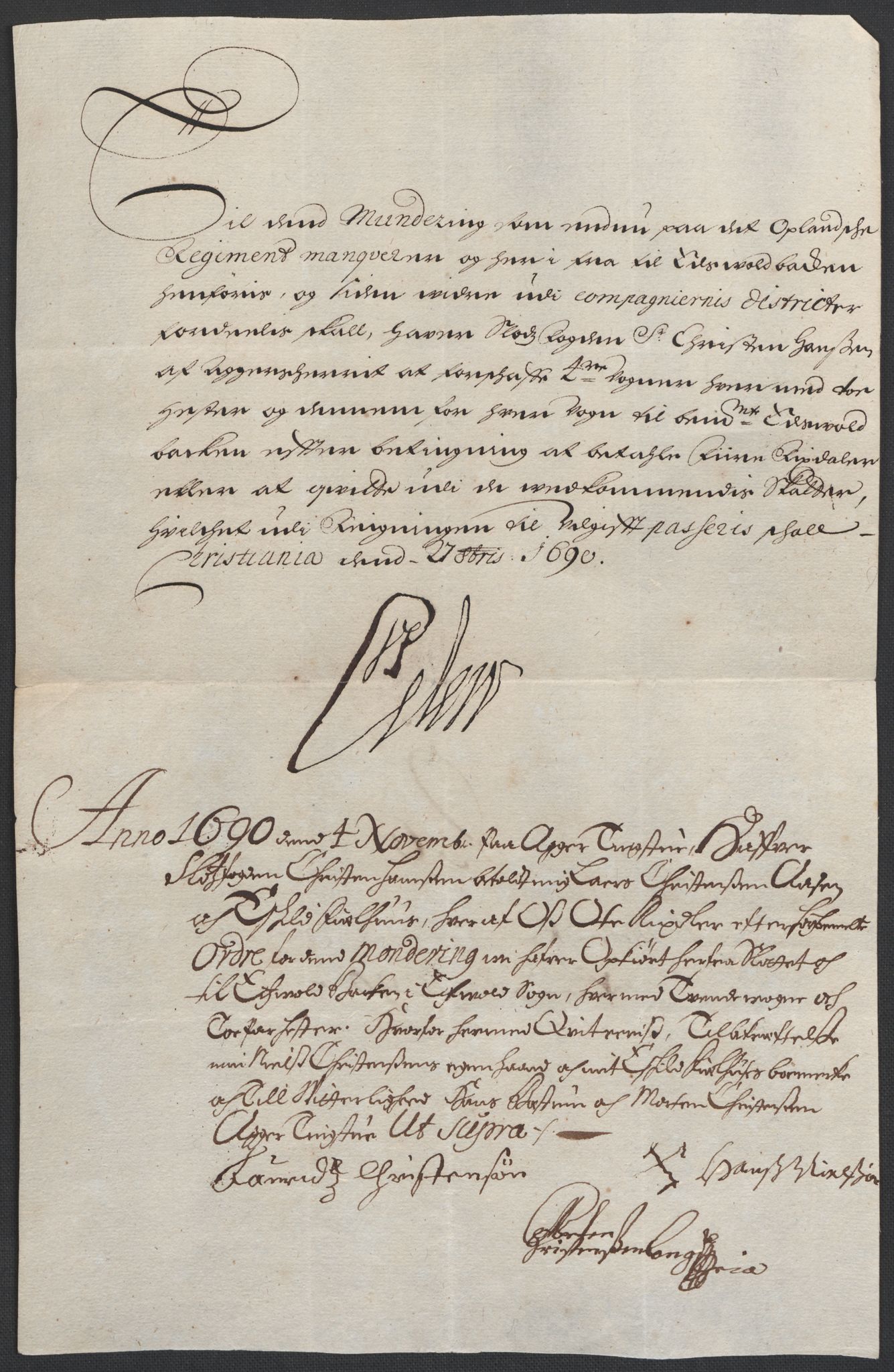 Rentekammeret inntil 1814, Reviderte regnskaper, Fogderegnskap, AV/RA-EA-4092/R08/L0425: Fogderegnskap Aker, 1690-1691, s. 22