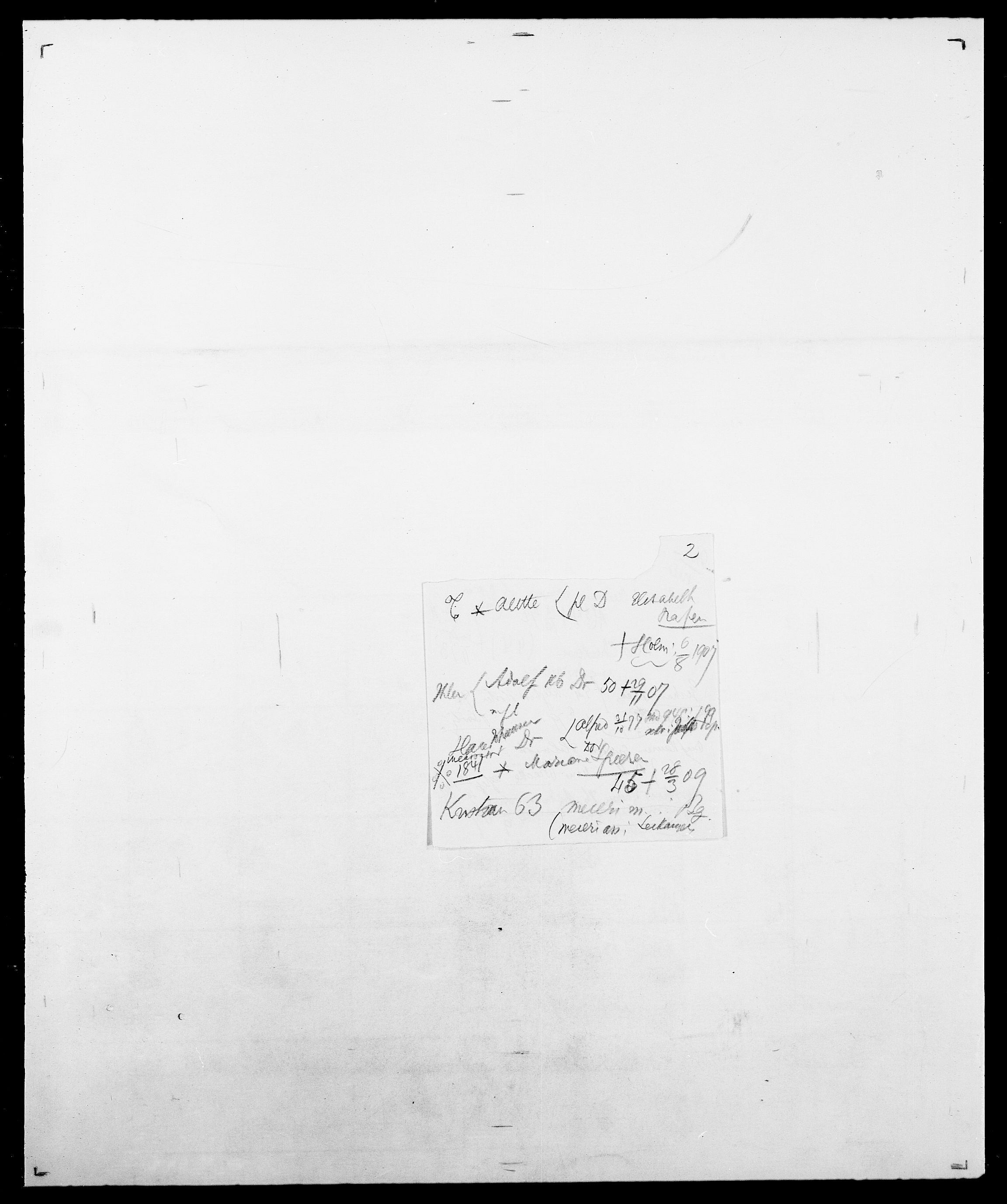 Delgobe, Charles Antoine - samling, SAO/PAO-0038/D/Da/L0019: van der Hude - Joys, s. 768