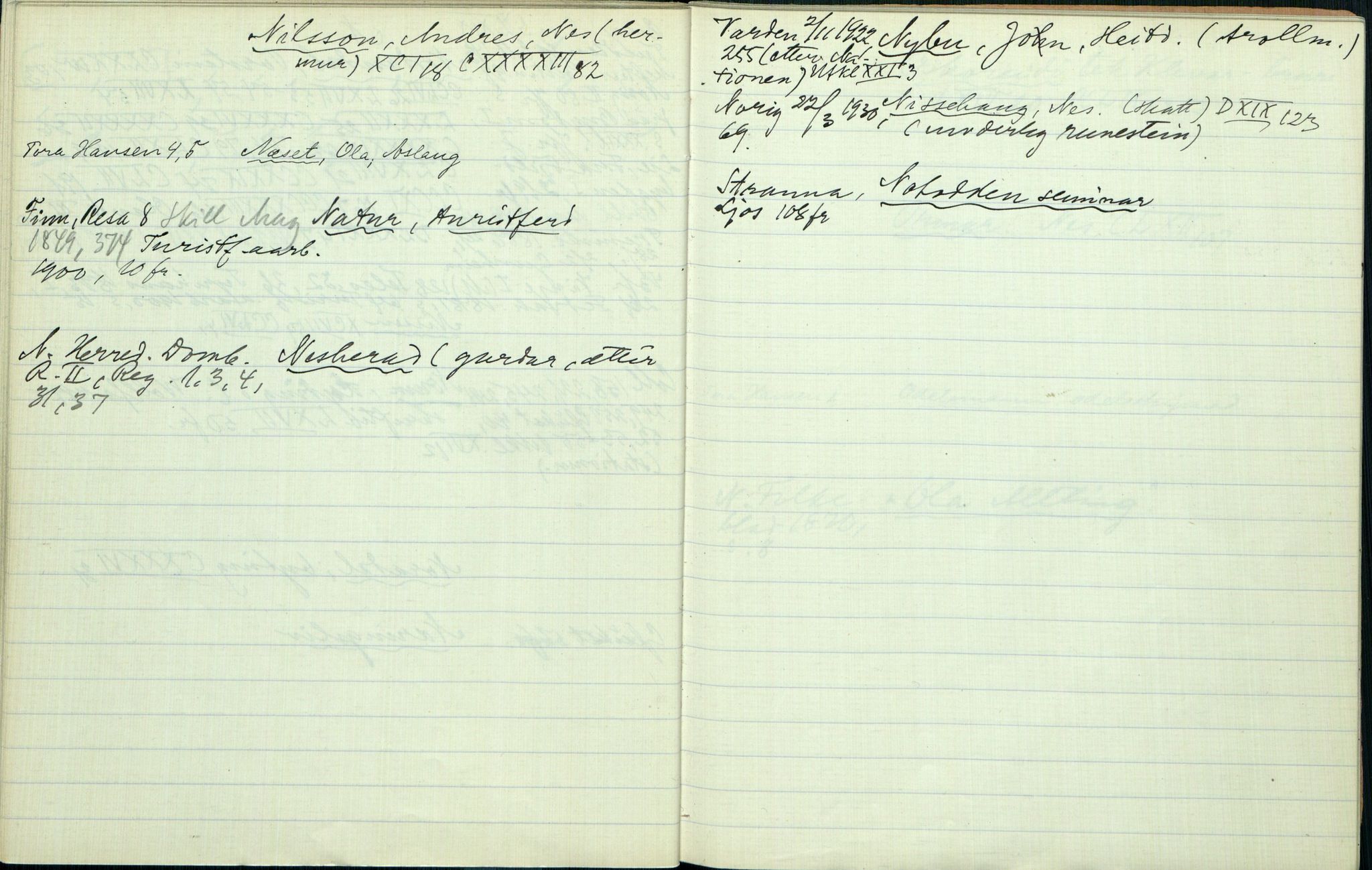 Rikard Berge, TEMU/TGM-A-1003/H/L0008: 8: Katalog yvi Heitdal og Sauland sogo, 1912