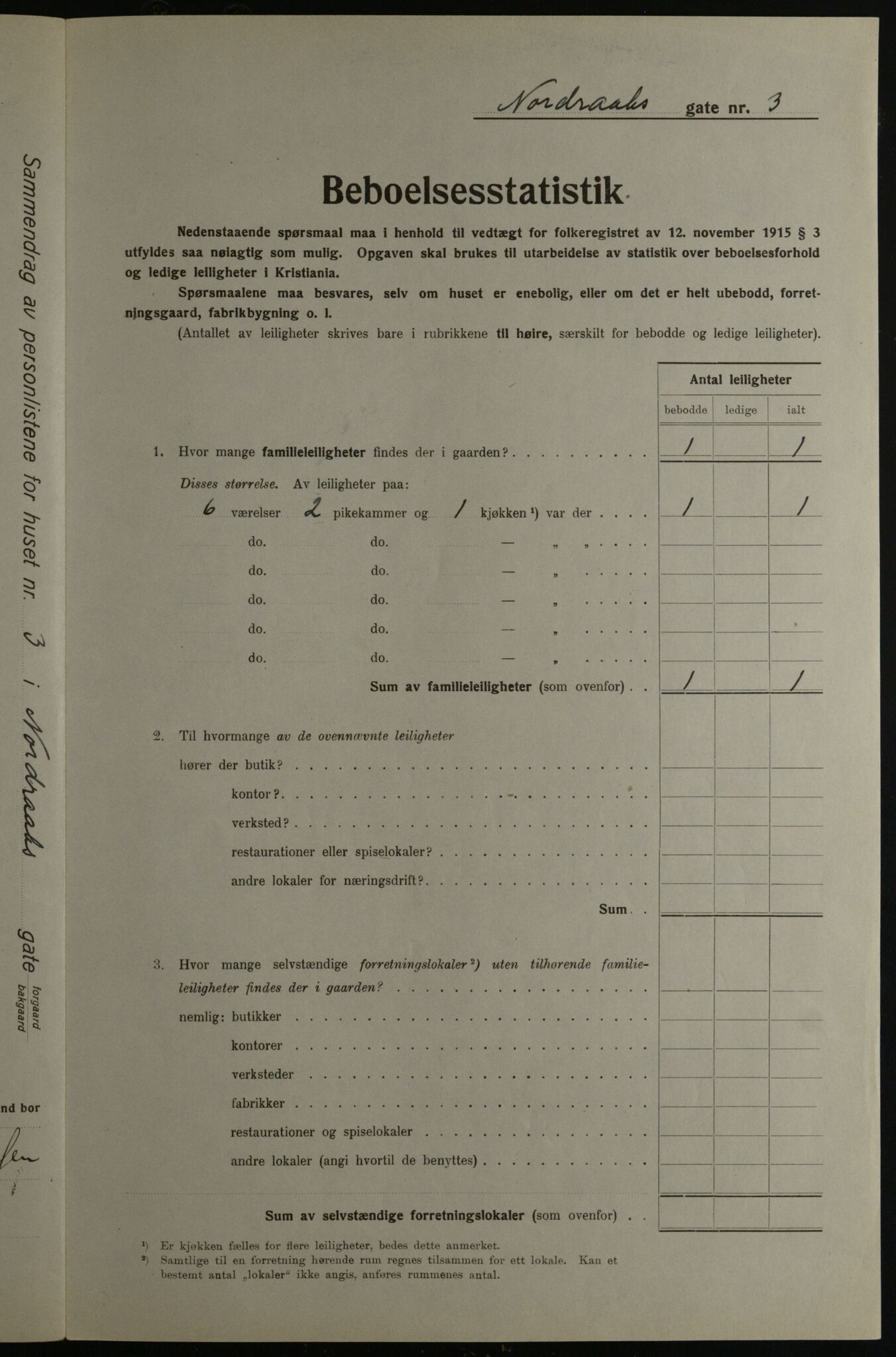 OBA, Kommunal folketelling 1.12.1923 for Kristiania, 1923, s. 80592