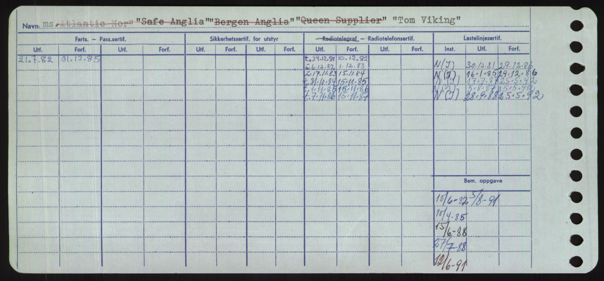 Sjøfartsdirektoratet med forløpere, Skipsmålingen, RA/S-1627/H/Hd/L0039: Fartøy, Ti-Tø, s. 158