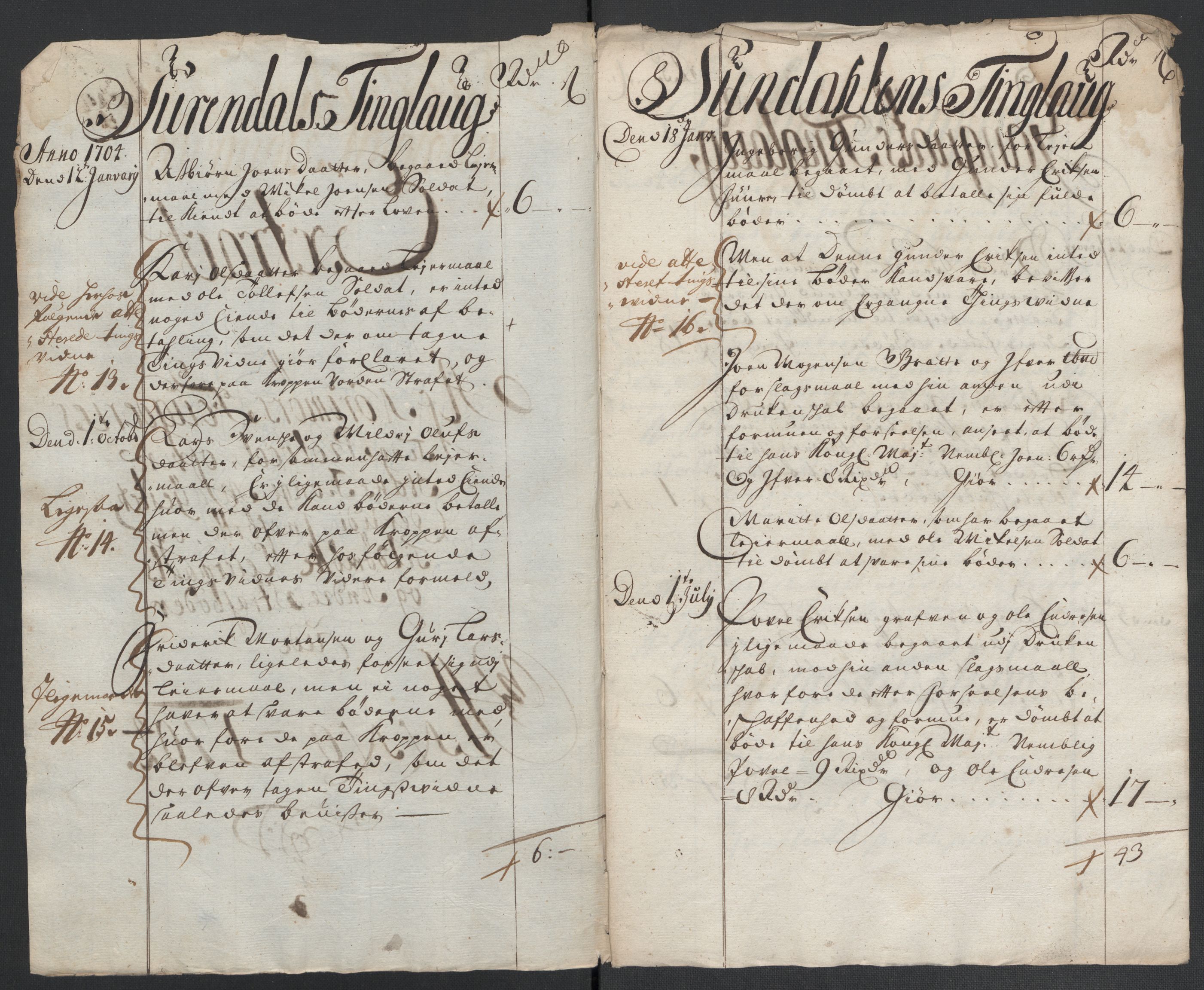 Rentekammeret inntil 1814, Reviderte regnskaper, Fogderegnskap, RA/EA-4092/R56/L3740: Fogderegnskap Nordmøre, 1703-1704, s. 299