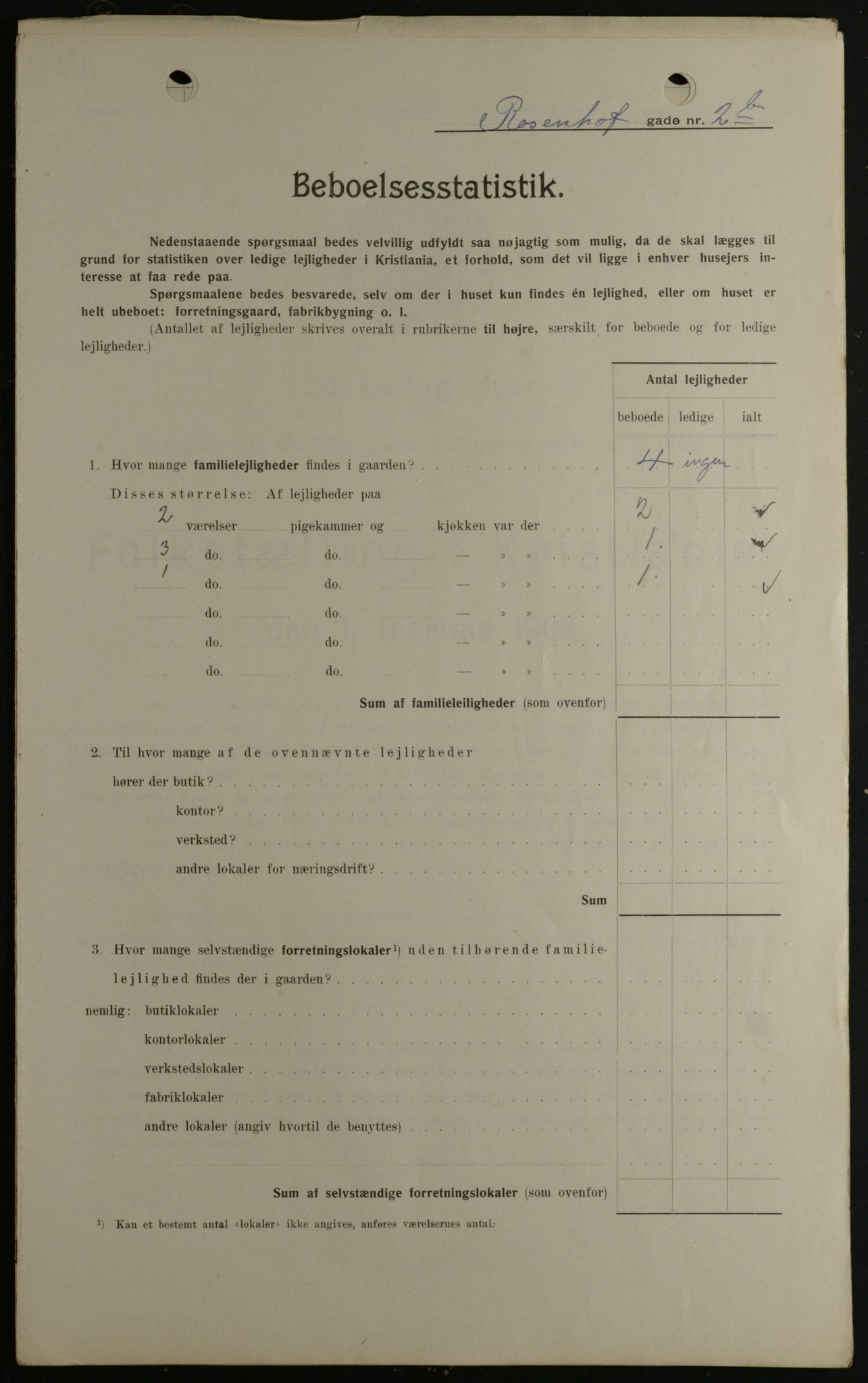 OBA, Kommunal folketelling 1.2.1908 for Kristiania kjøpstad, 1908, s. 75206