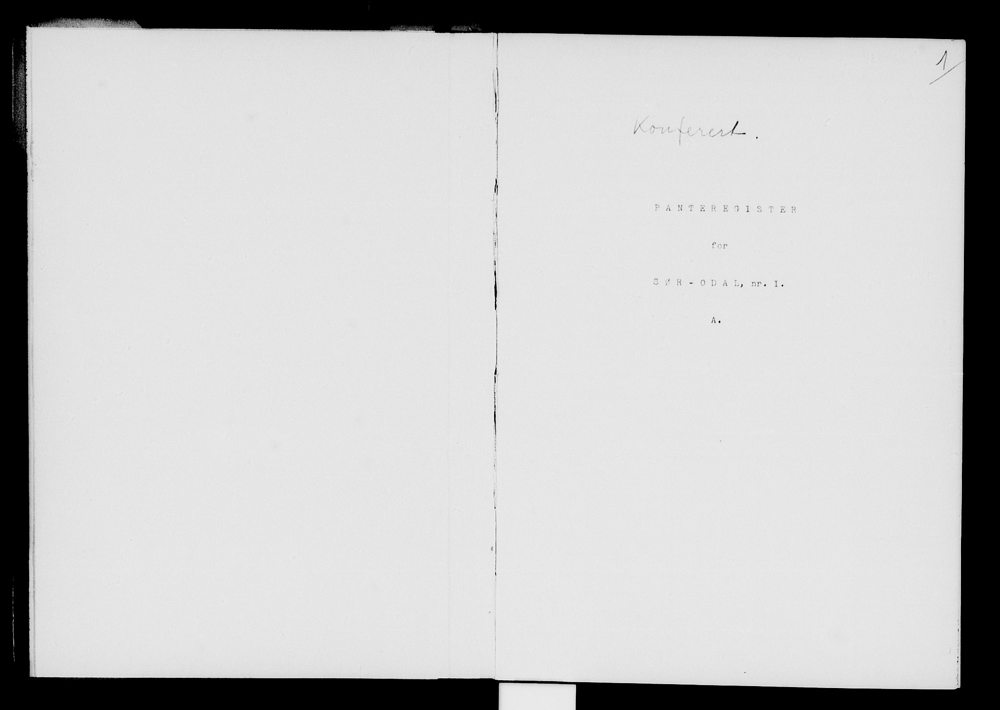 Vinger og Odal sorenskriveri, SAH/TING-022/H/Ha/Hab/Haba/L0001: Panteregister nr. 2.1A, 1855-1929, s. 0-1