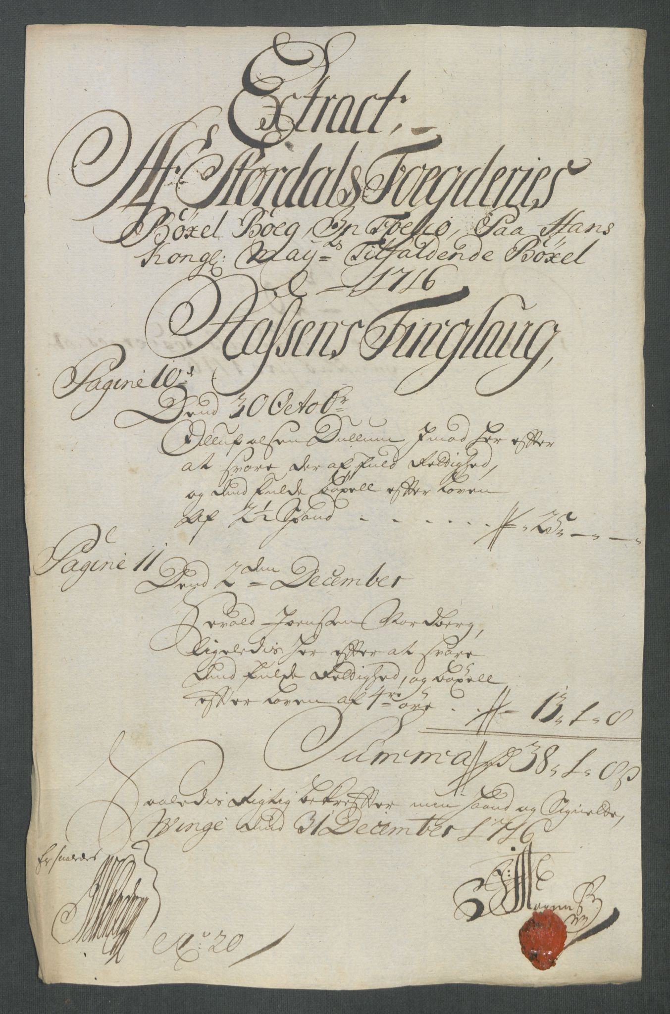 Rentekammeret inntil 1814, Reviderte regnskaper, Fogderegnskap, RA/EA-4092/R62/L4206: Fogderegnskap Stjørdal og Verdal, 1716, s. 220