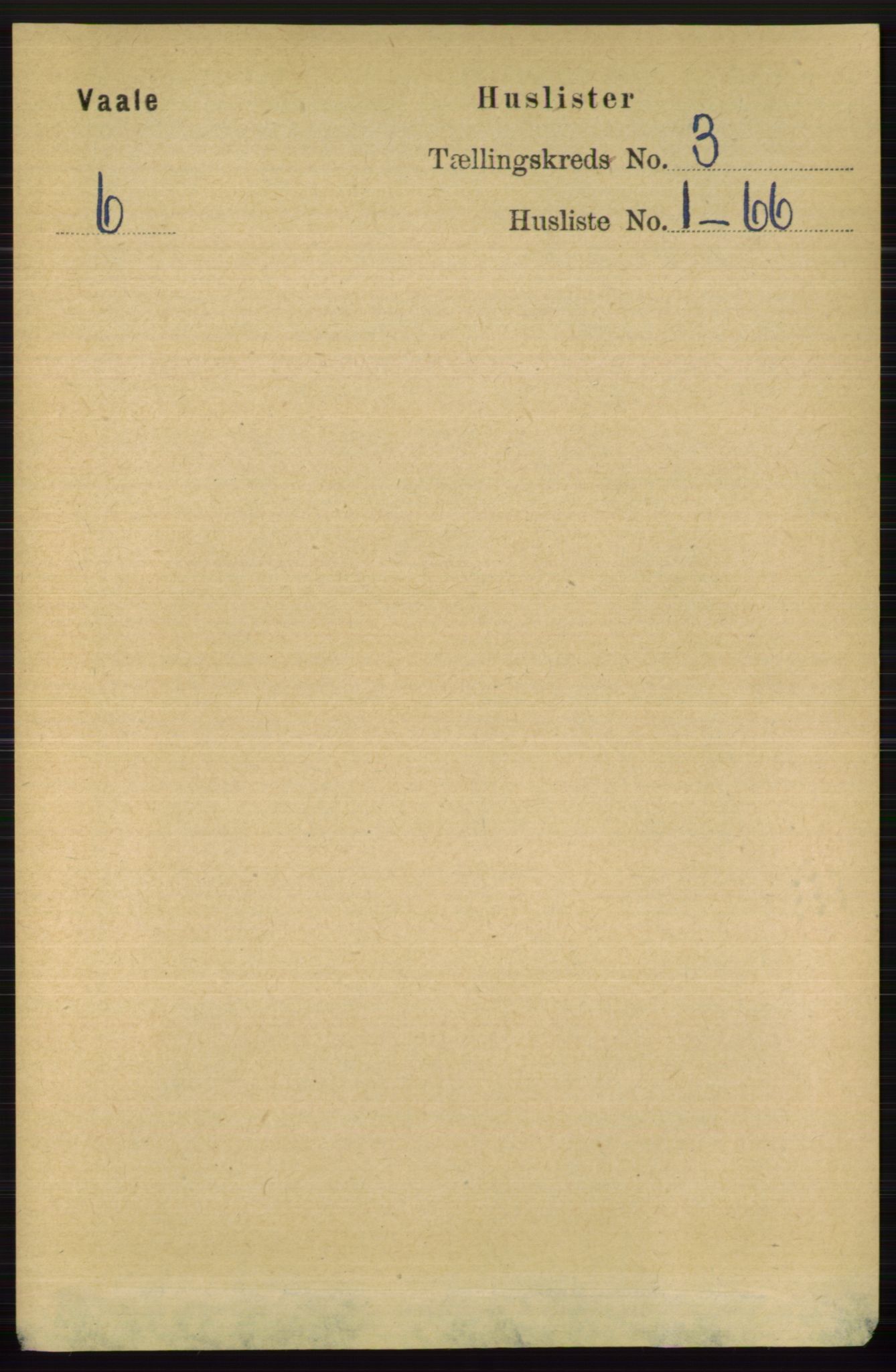 RA, Folketelling 1891 for 0716 Våle herred, 1891, s. 482