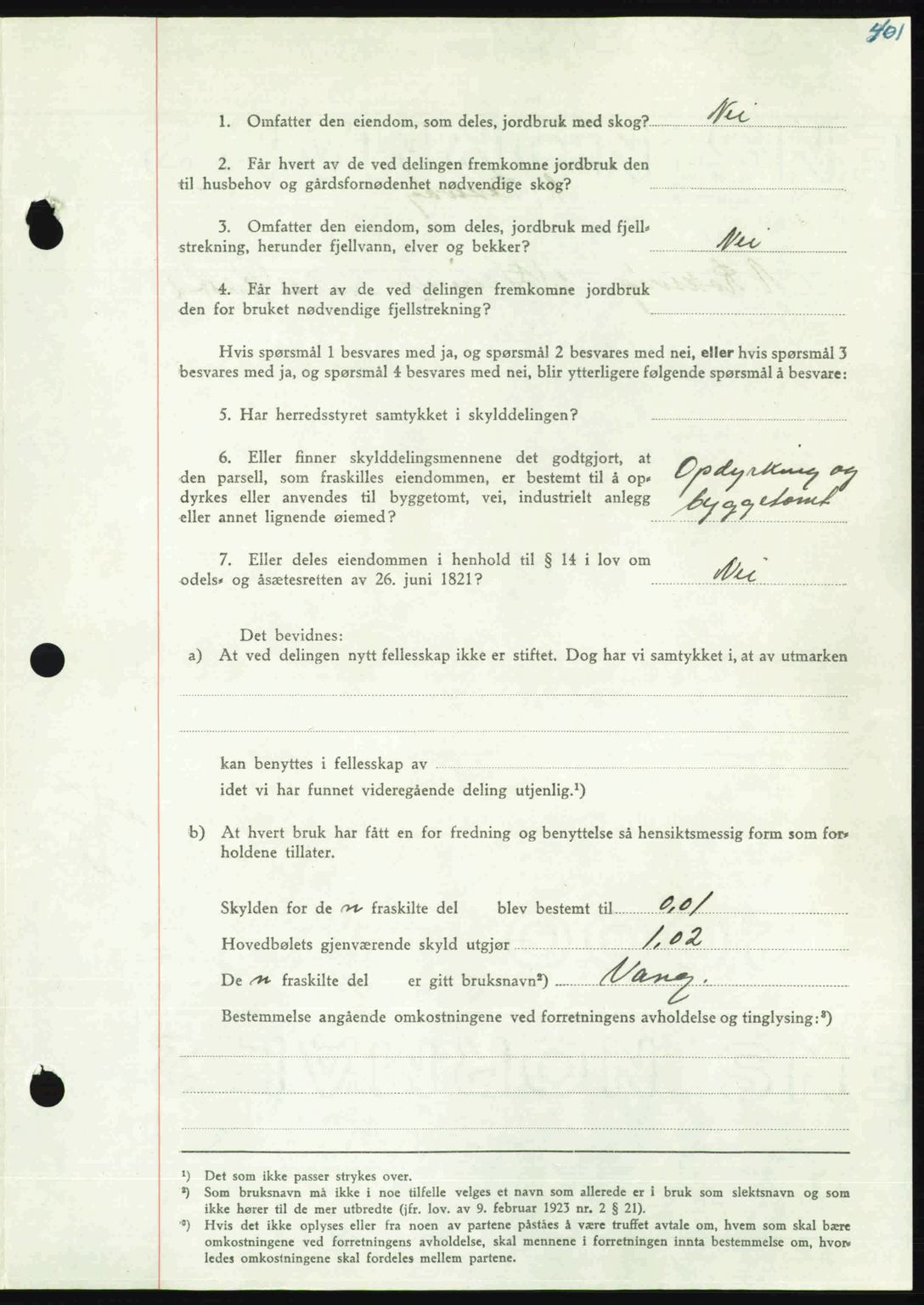 Nordmøre sorenskriveri, AV/SAT-A-4132/1/2/2Ca: Pantebok nr. A109, 1948-1948, Dagboknr: 2668/1948