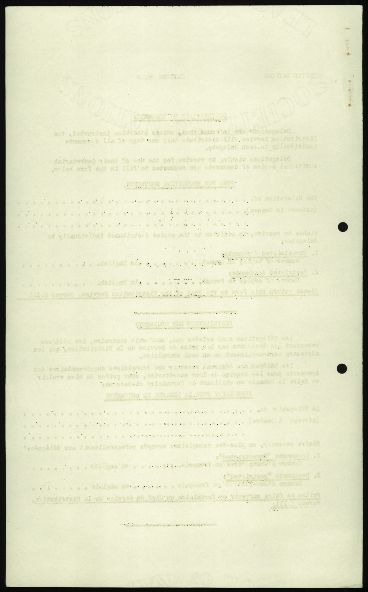 Justisdepartementet, 3. politikontor P3, RA/S-1051/D/L0039: Passforskrifter - Passinstruksen, 1947-1952, s. 757