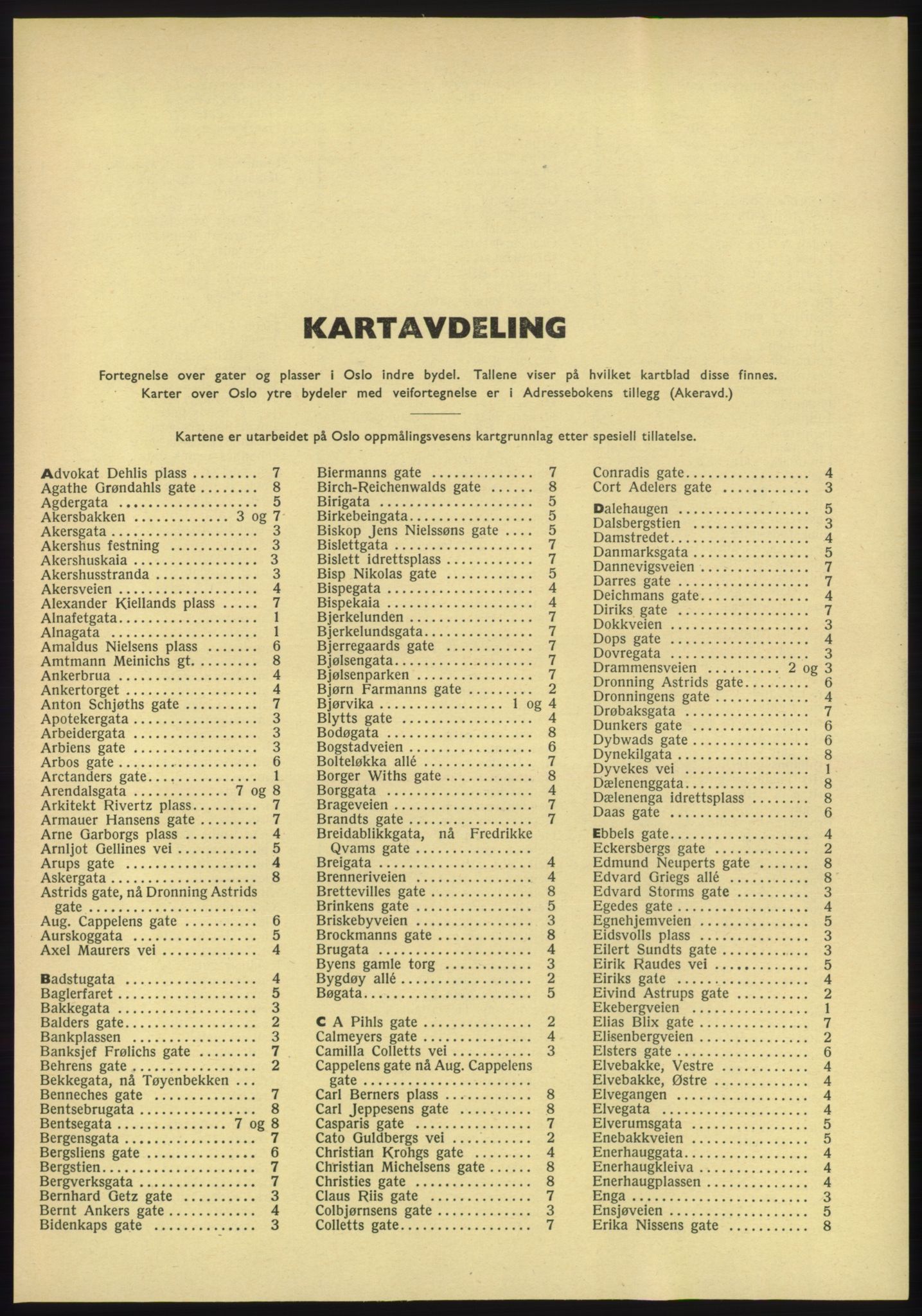 Kristiania/Oslo adressebok, PUBL/-, 1955