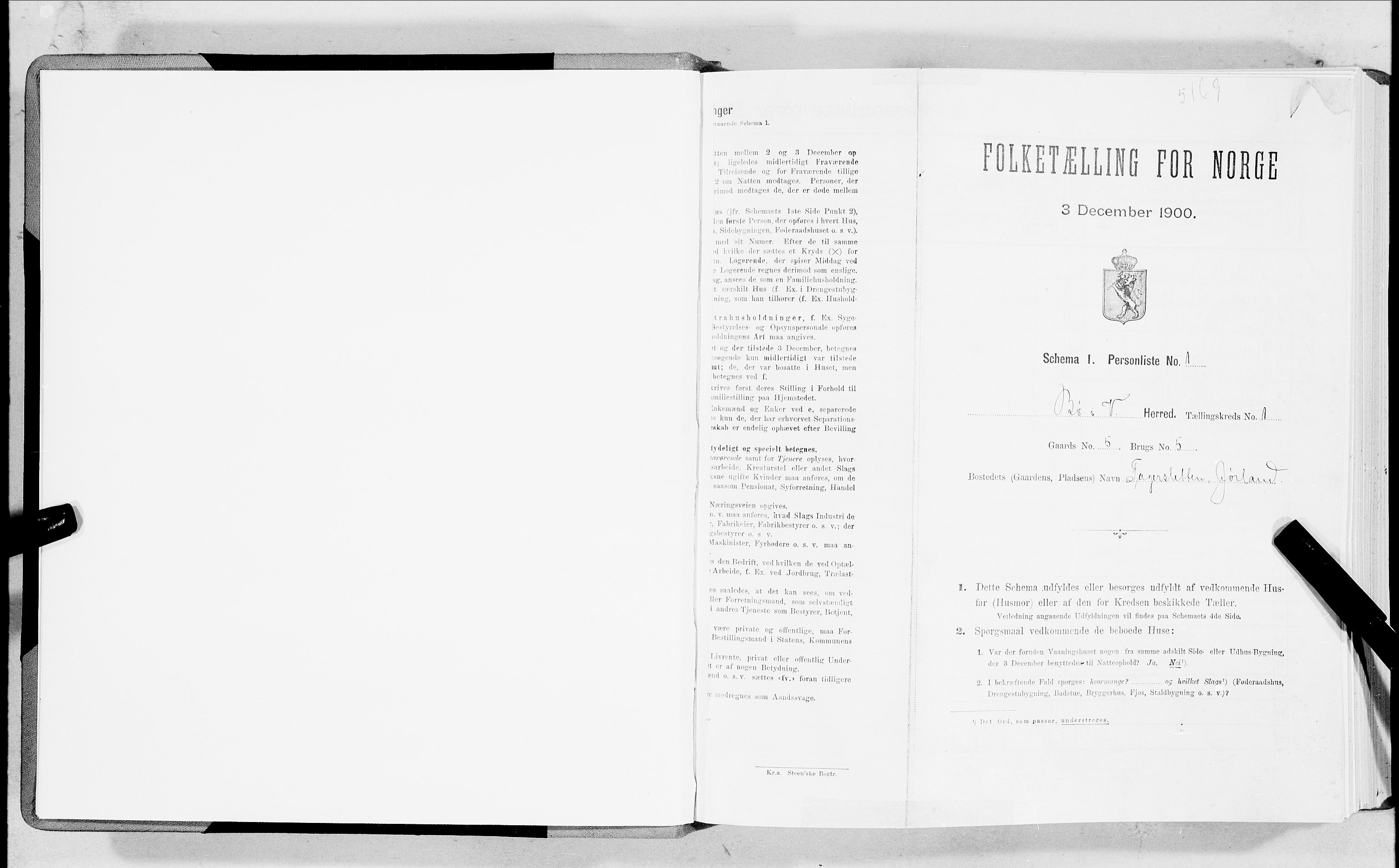 SAT, Folketelling 1900 for 1867 Bø herred, 1900, s. 26