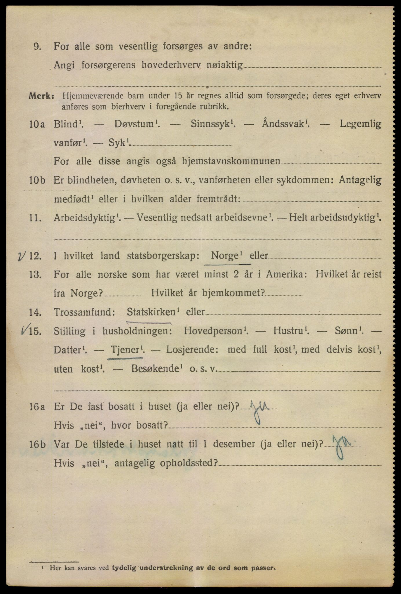 SAO, Folketelling 1920 for 0301 Kristiania kjøpstad, 1920, s. 590154