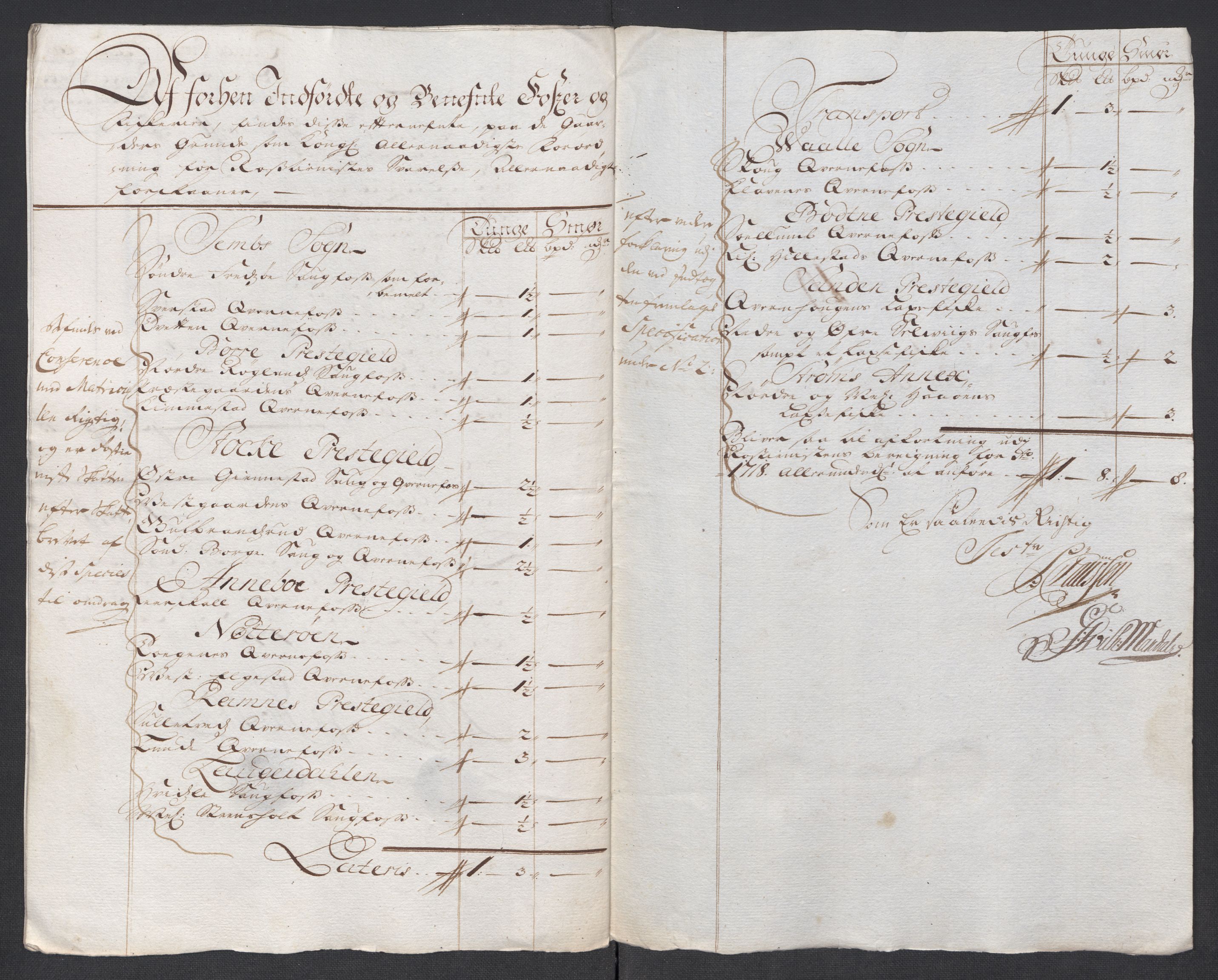 Rentekammeret inntil 1814, Reviderte regnskaper, Fogderegnskap, RA/EA-4092/R32/L1882: Fogderegnskap Jarlsberg grevskap, 1718, s. 476