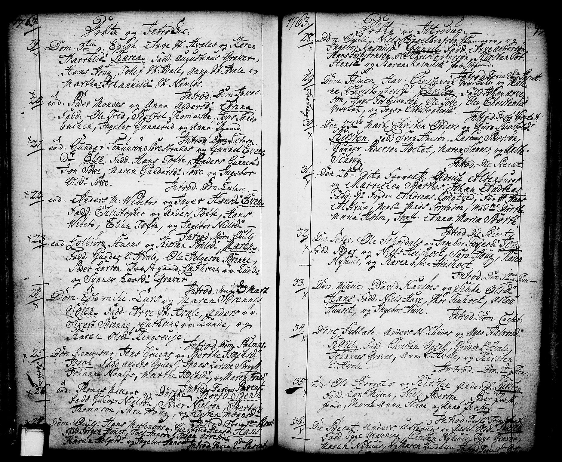 Holla kirkebøker, AV/SAKO-A-272/F/Fa/L0001: Ministerialbok nr. 1, 1717-1779, s. 91