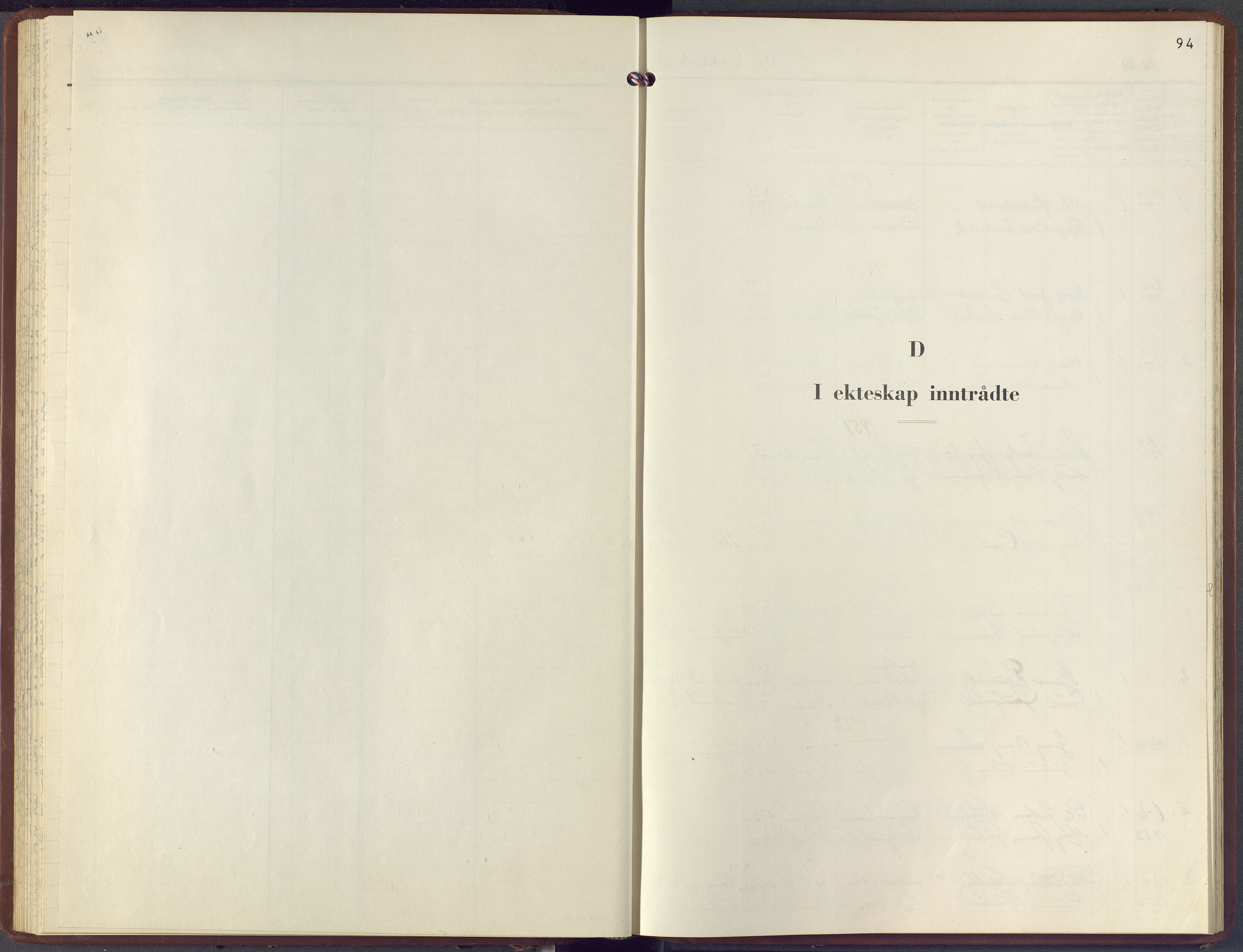 Hol kirkebøker, SAKO/A-227/F/Fb/L0001: Ministerialbok nr. II 1, 1948-1978, s. 94