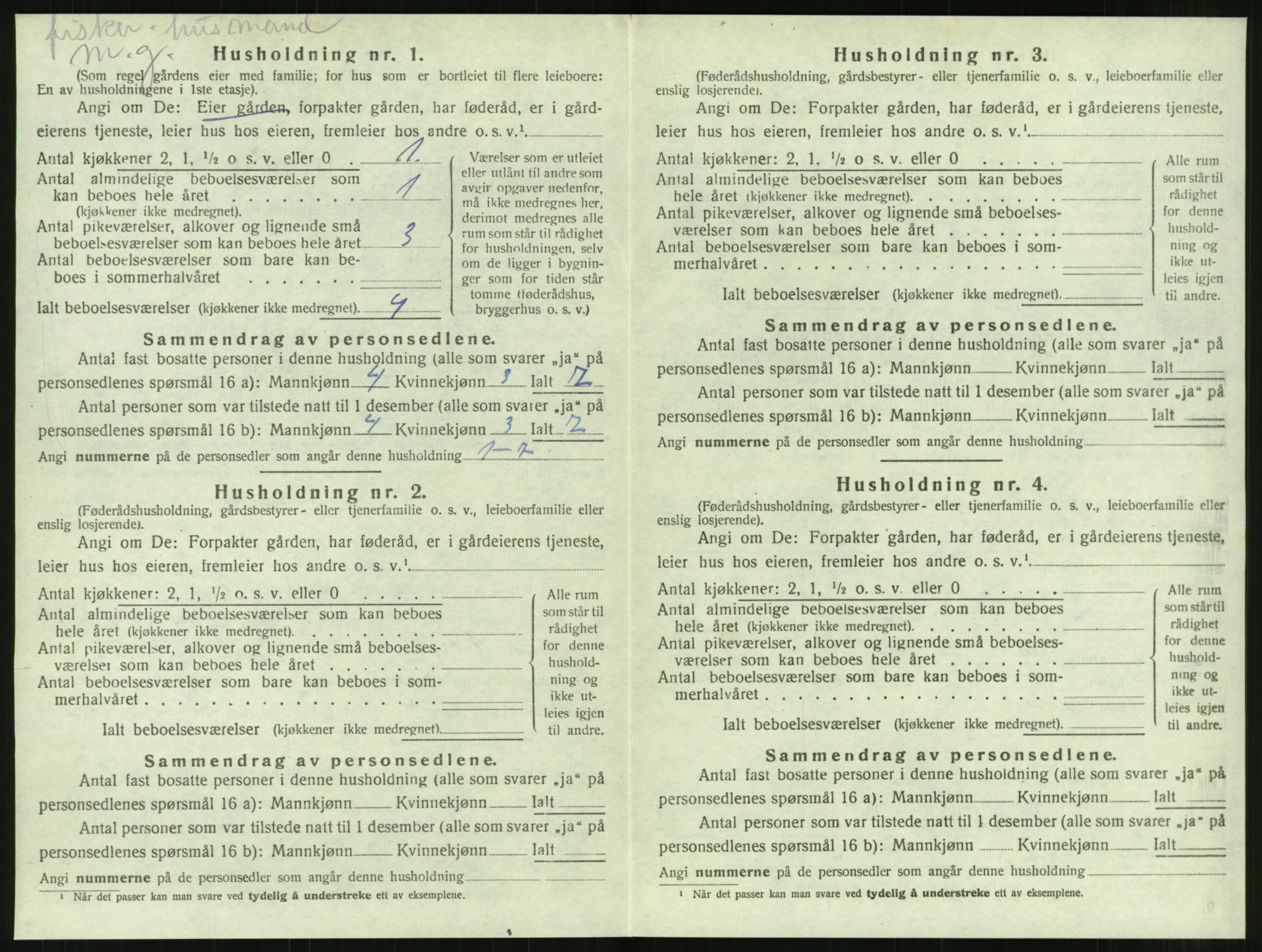 SAT, Folketelling 1920 for 1816 Vevelstad herred, 1920, s. 169