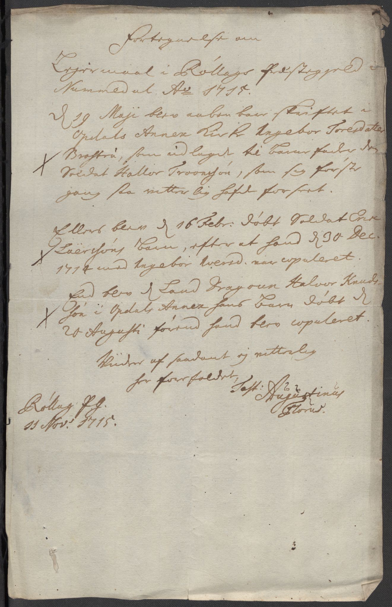 Rentekammeret inntil 1814, Reviderte regnskaper, Fogderegnskap, AV/RA-EA-4092/R24/L1591: Fogderegnskap Numedal og Sandsvær, 1715, s. 272
