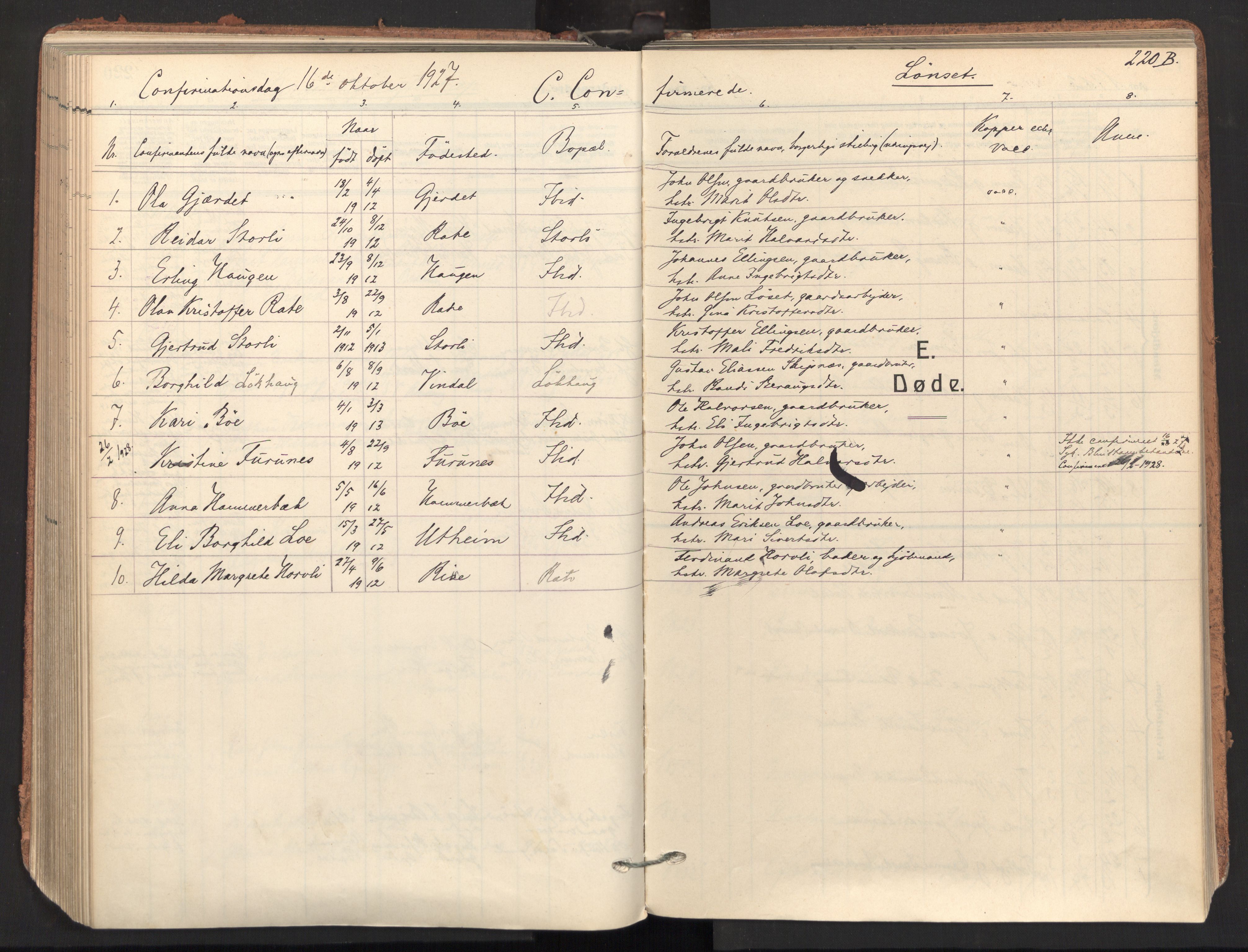 Ministerialprotokoller, klokkerbøker og fødselsregistre - Sør-Trøndelag, AV/SAT-A-1456/678/L0909: Ministerialbok nr. 678A17, 1912-1930