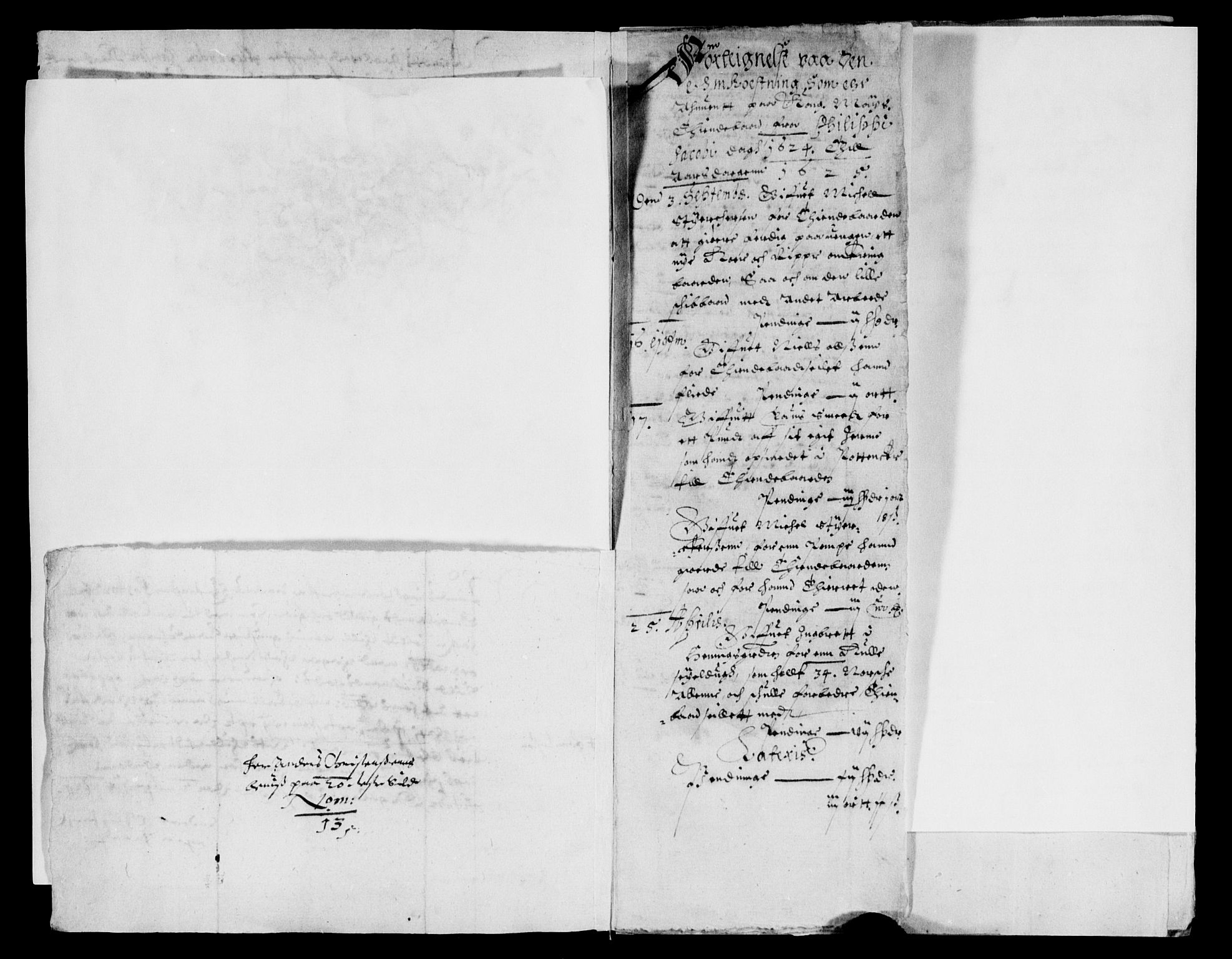 Rentekammeret inntil 1814, Reviderte regnskaper, Lensregnskaper, AV/RA-EA-5023/R/Rb/Rbw/L0027: Trondheim len, 1624-1625