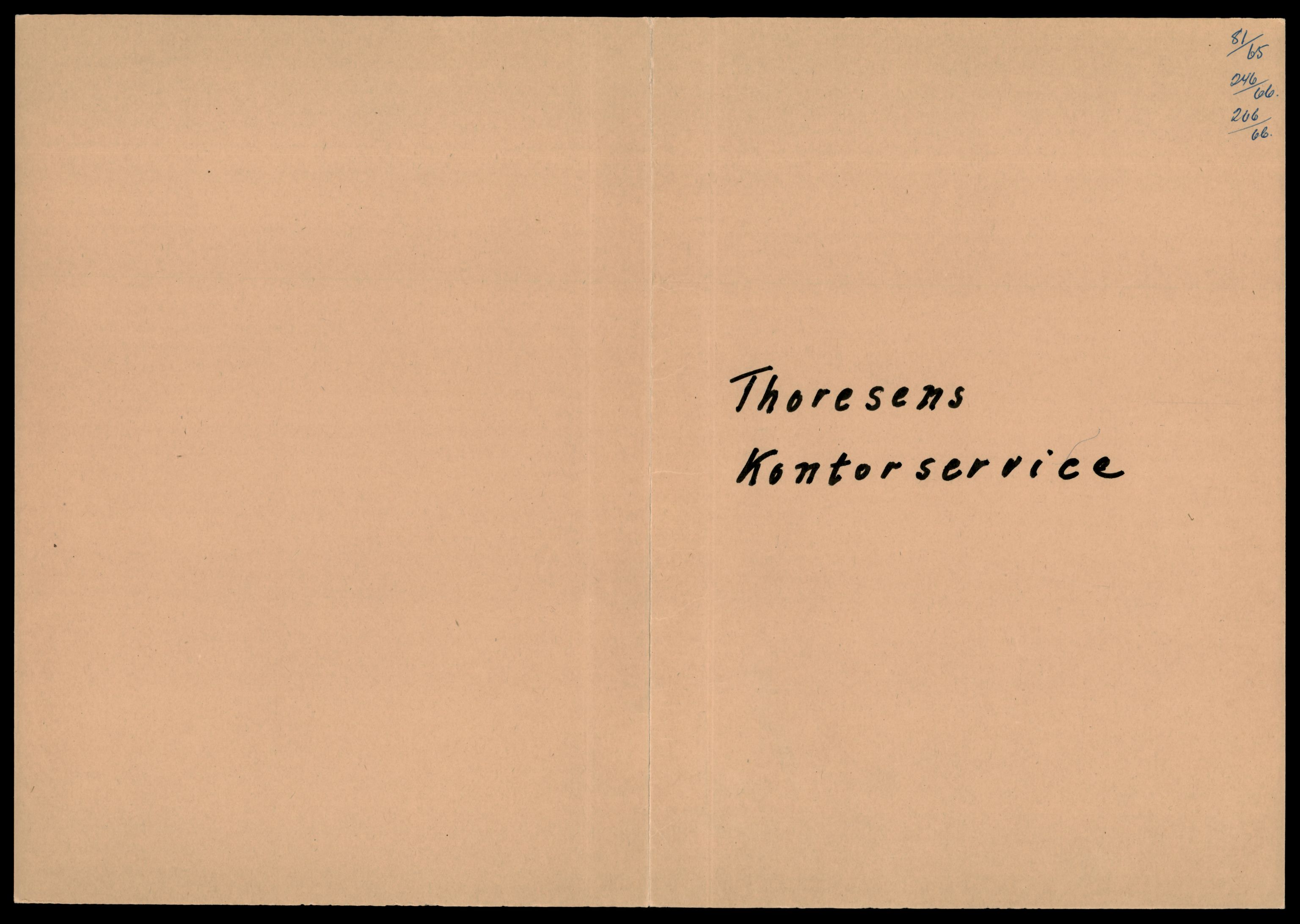 Trondheim byfogd, AV/SAT-A-0003/2/J/Jd/Jda/L0080: Bilag, enkeltmannsforetak, ansvarlige selskap og kommandittselskap, Tho-Tun, 1944-1990, s. 1