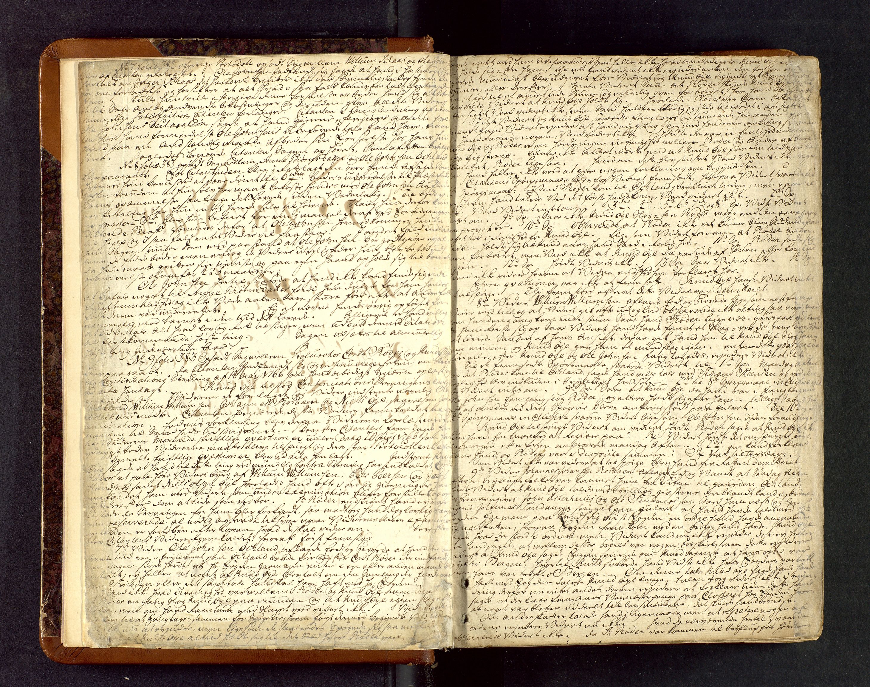 Ryfylke tingrett, AV/SAST-A-100055/001/I/IB/IBC/L0002: Tingbok, Ryfylke, 1766-1770, s. 1b-2a