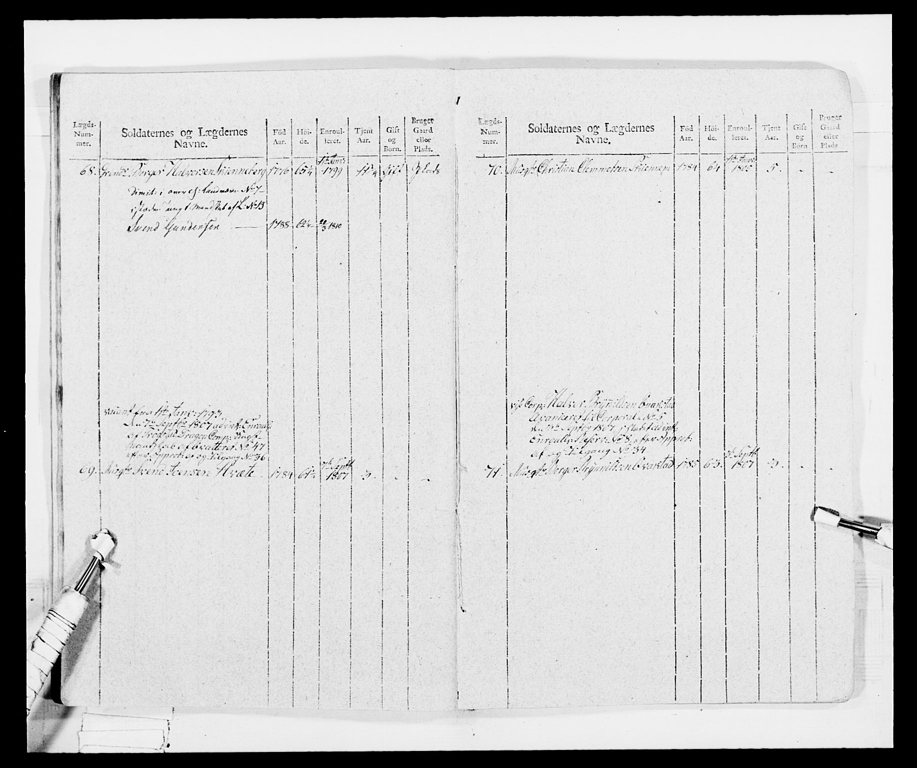 Generalitets- og kommissariatskollegiet, Det kongelige norske kommissariatskollegium, AV/RA-EA-5420/E/Eh/L0034: Nordafjelske gevorbne infanteriregiment, 1810, s. 27