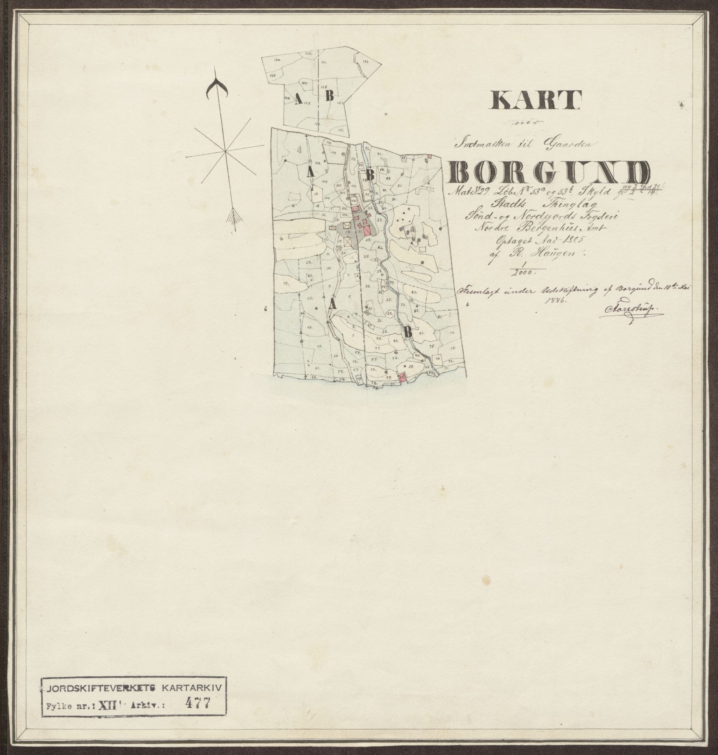 Jordskifteverkets kartarkiv, RA/S-3929/T, 1859-1988, s. 587