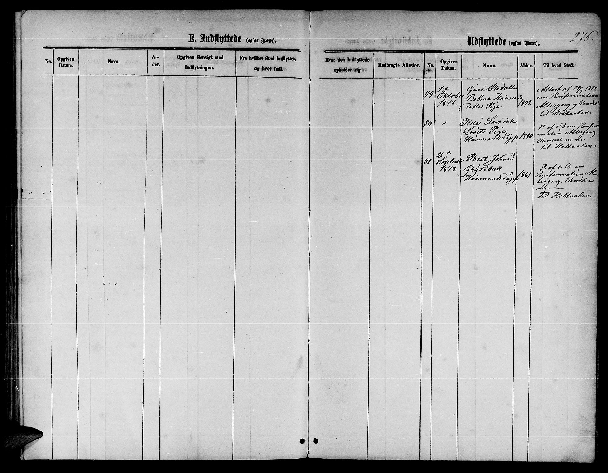 Ministerialprotokoller, klokkerbøker og fødselsregistre - Møre og Romsdal, AV/SAT-A-1454/598/L1076: Klokkerbok nr. 598C01, 1867-1878, s. 276