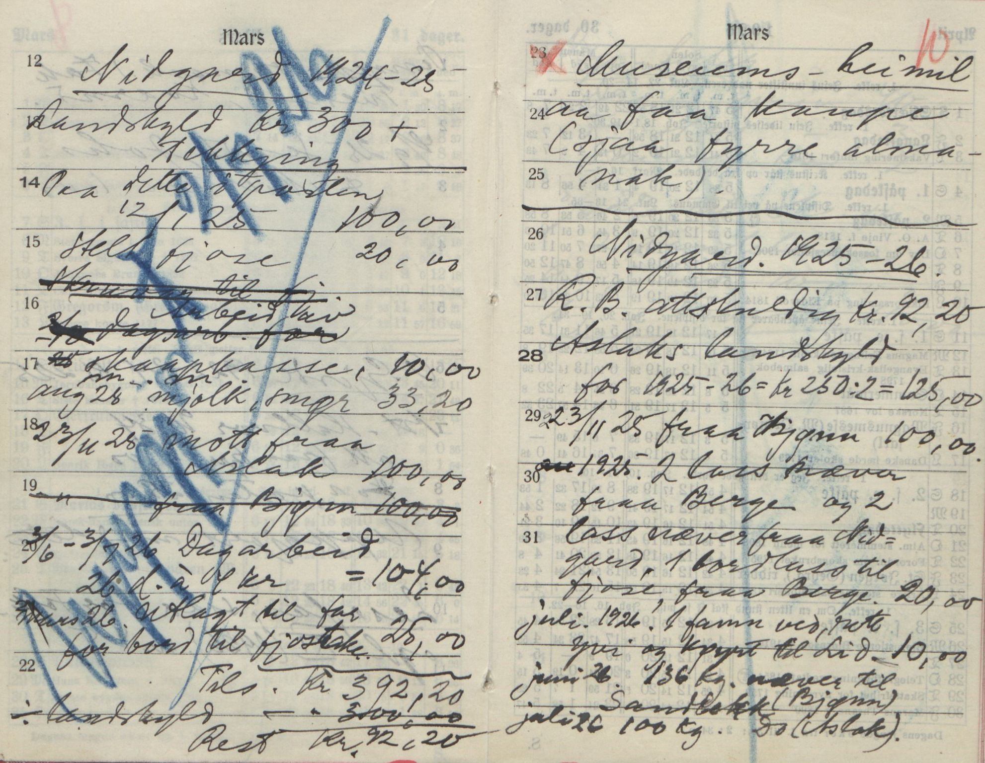 Rikard Berge, TEMU/TGM-A-1003/F/L0017/0011: 551-599 / 561 Ymse oppskriftar + brev til Berge, 1910-1950, s. 9-10