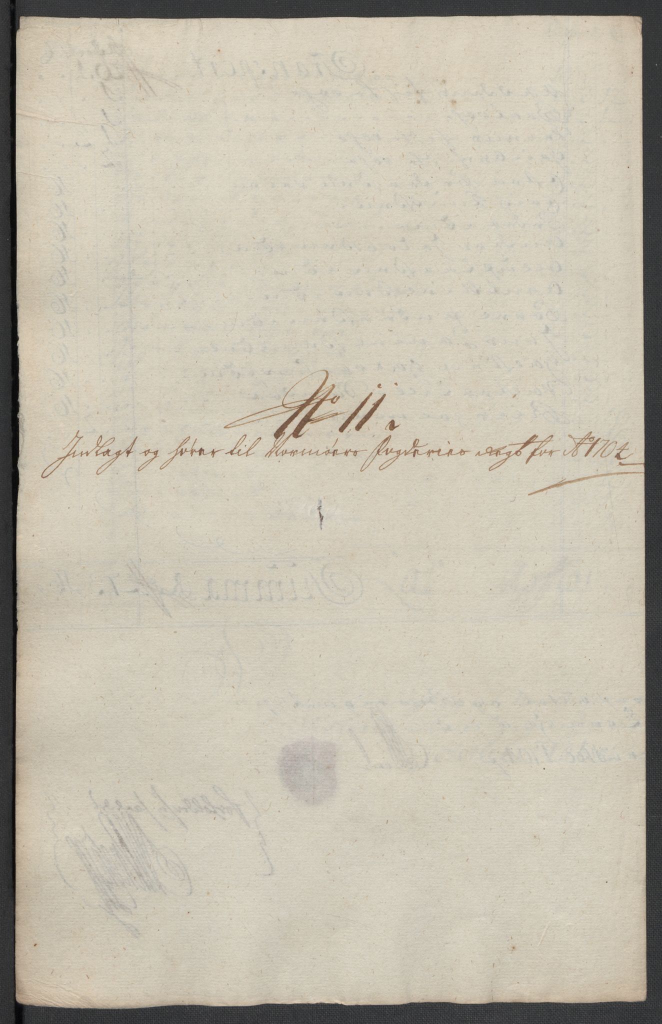 Rentekammeret inntil 1814, Reviderte regnskaper, Fogderegnskap, AV/RA-EA-4092/R56/L3740: Fogderegnskap Nordmøre, 1703-1704, s. 297