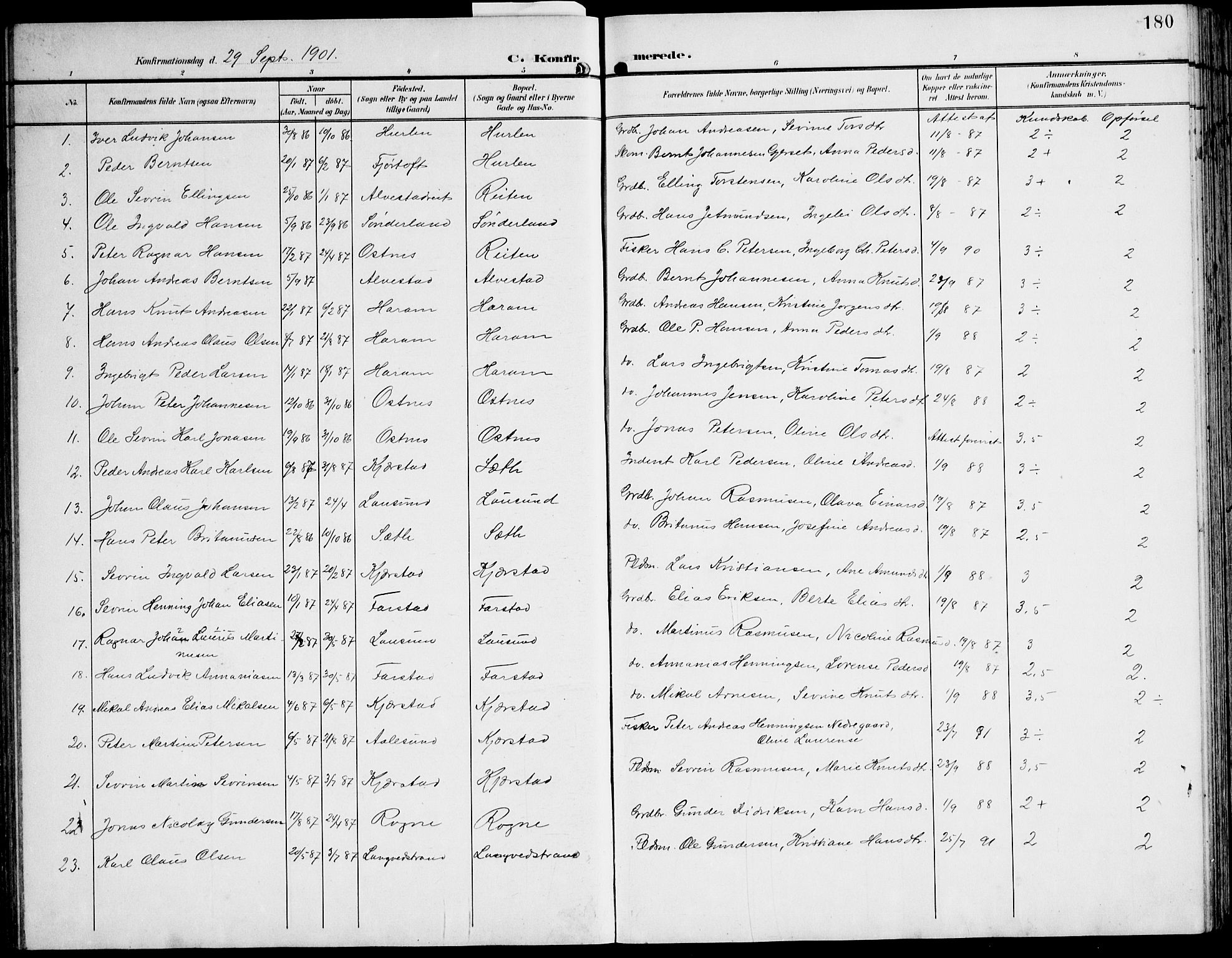 Ministerialprotokoller, klokkerbøker og fødselsregistre - Møre og Romsdal, AV/SAT-A-1454/536/L0511: Klokkerbok nr. 536C06, 1899-1944, s. 180