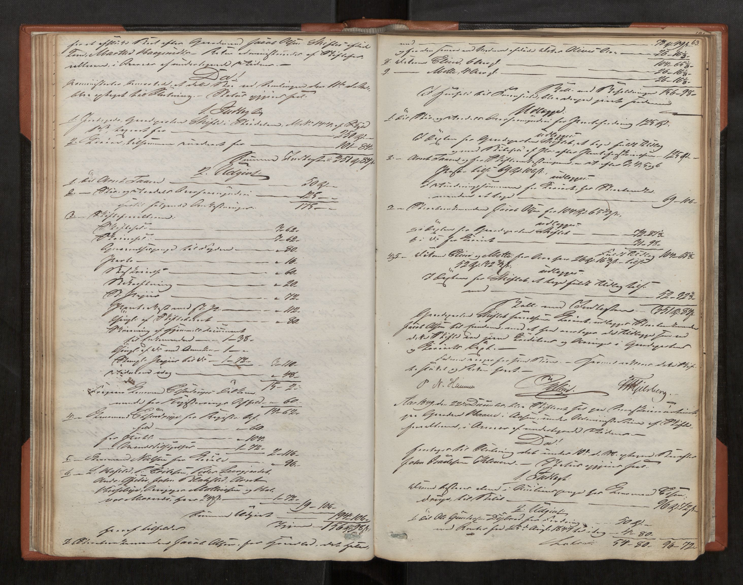 Stjør- og Verdal sorenskriveri, AV/SAT-A-4167/1/3/3B/L0001: Skifteforhandlingsprotokoll, 1846-1871, s. 63