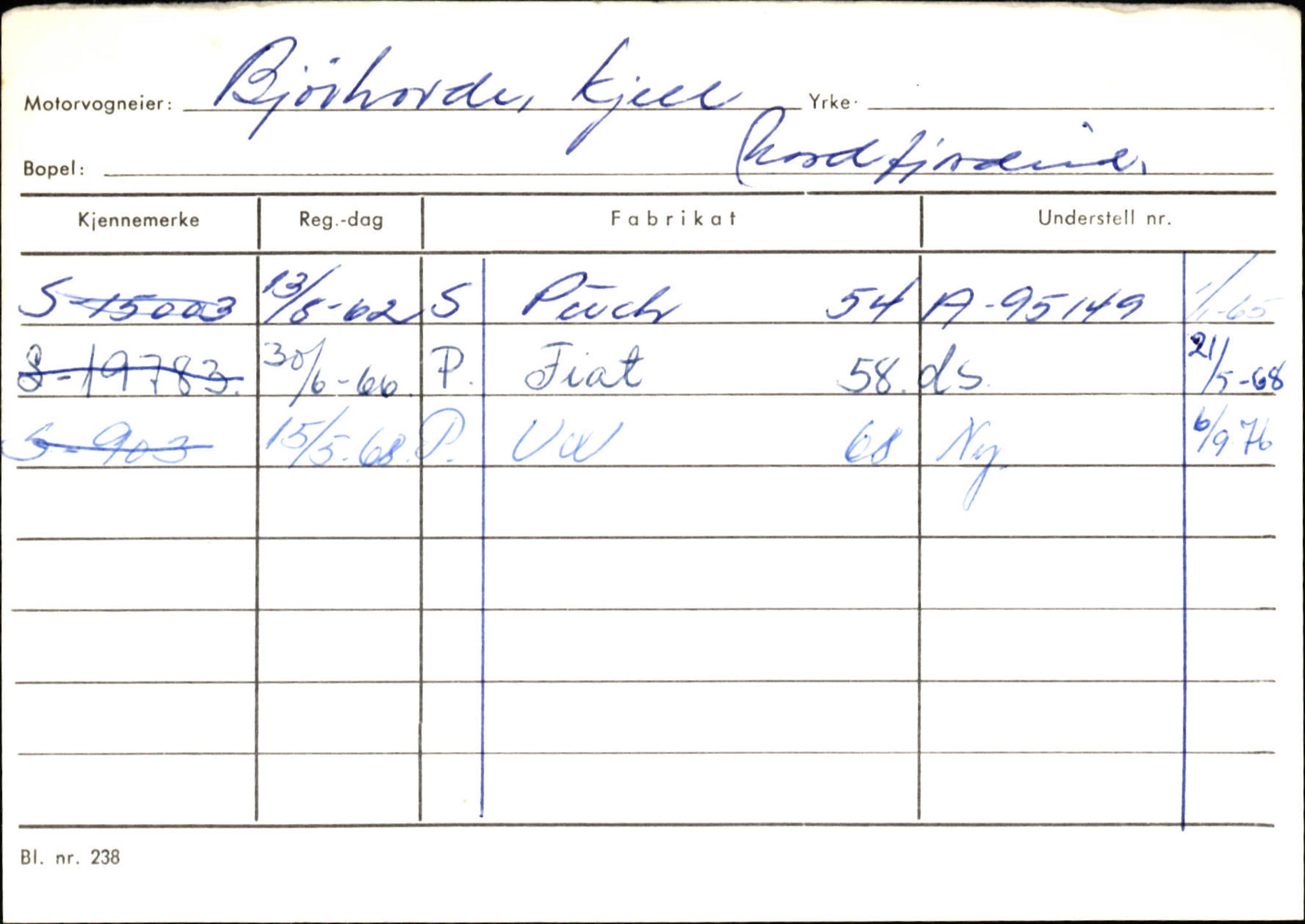 Statens vegvesen, Sogn og Fjordane vegkontor, AV/SAB-A-5301/4/F/L0129: Eigarregistrer Eid A-S, 1945-1975, s. 149