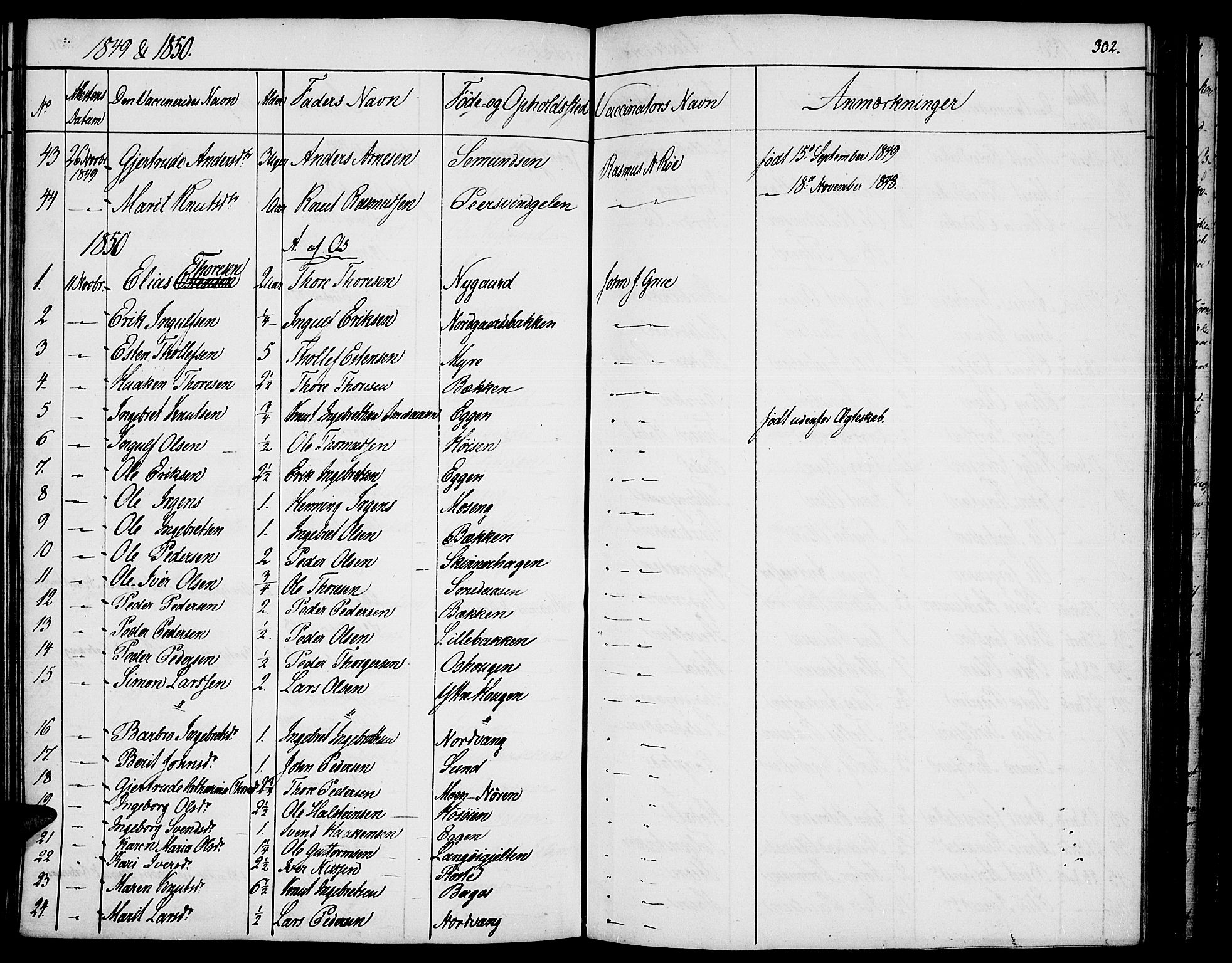 Tolga prestekontor, AV/SAH-PREST-062/K/L0005: Ministerialbok nr. 5, 1836-1852, s. 302