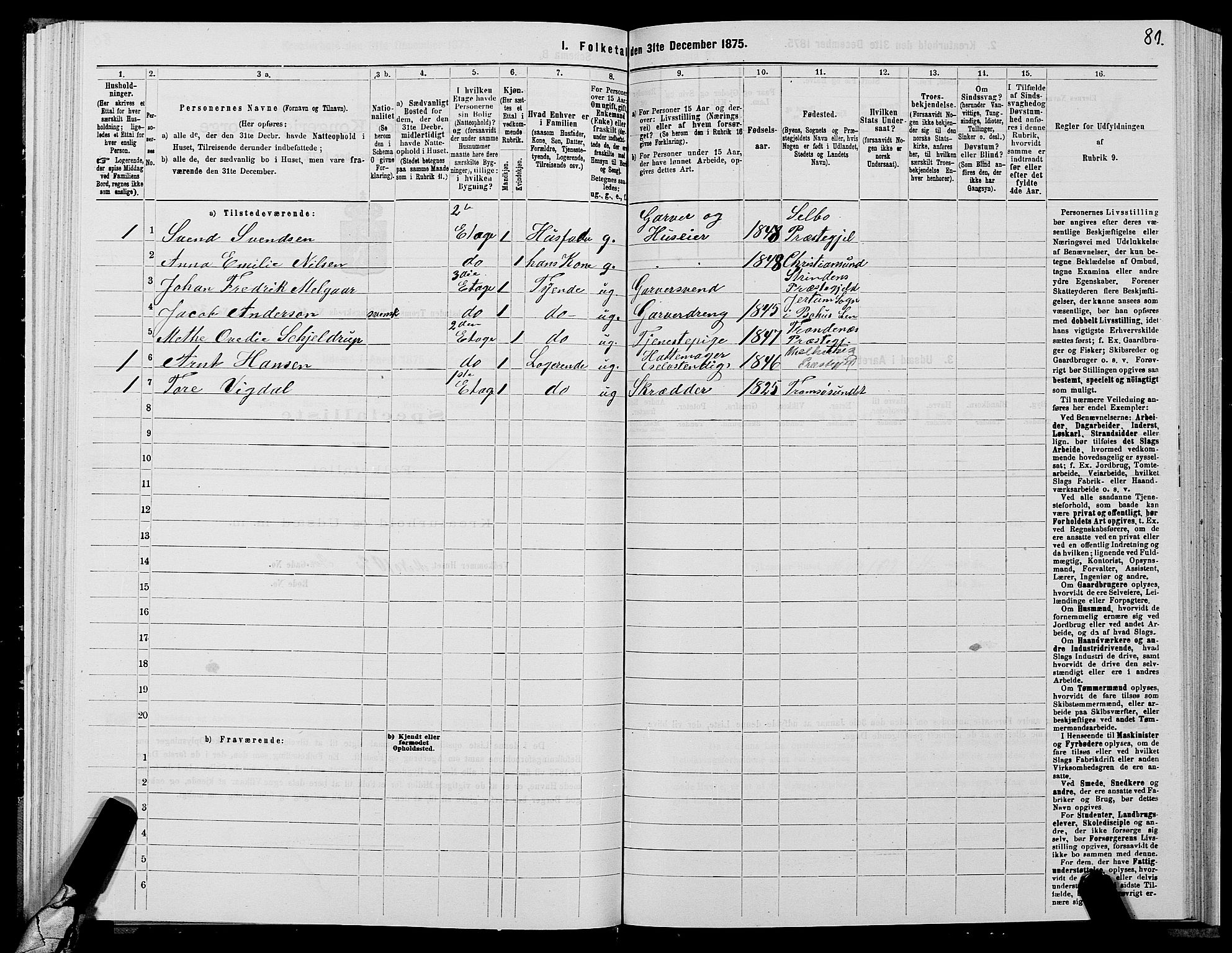 SATØ, Folketelling 1875 for 1902P Tromsø prestegjeld, 1875, s. 3081