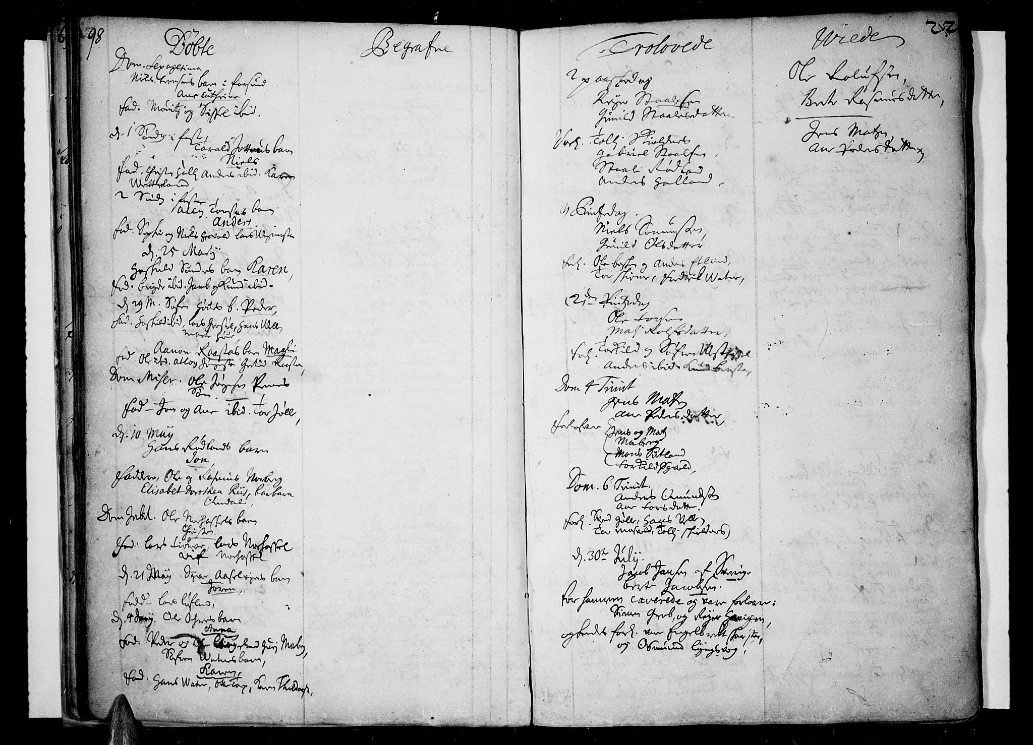 Lista sokneprestkontor, AV/SAK-1111-0027/F/Fa/L0001: Ministerialbok nr. A 1 /1, 1691-1715, s. 22