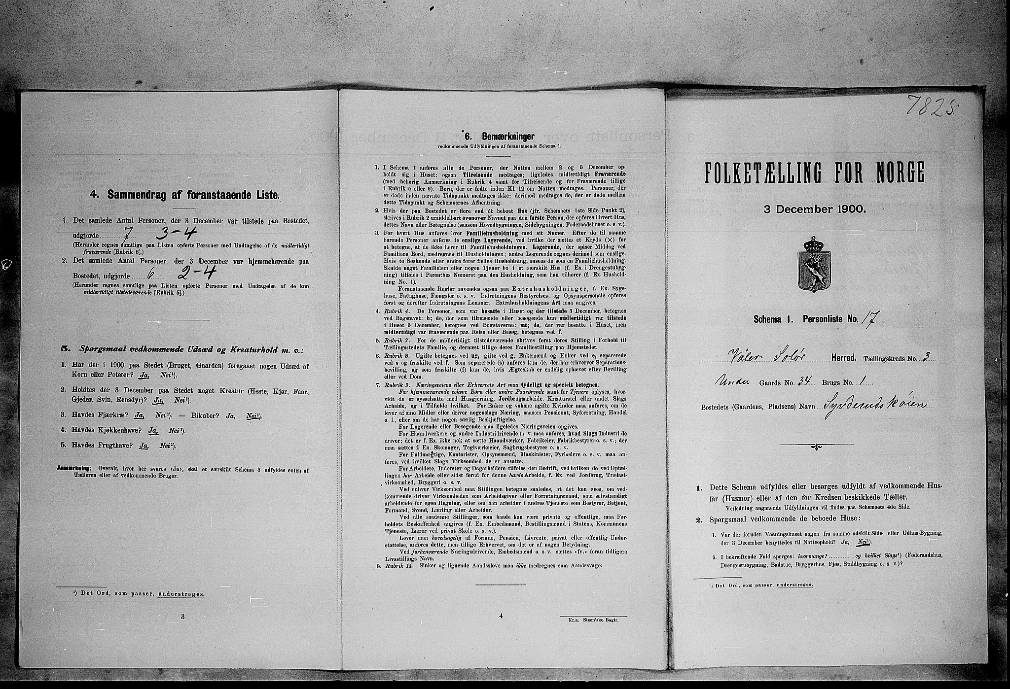 SAH, Folketelling 1900 for 0426 Våler herred, 1900, s. 388