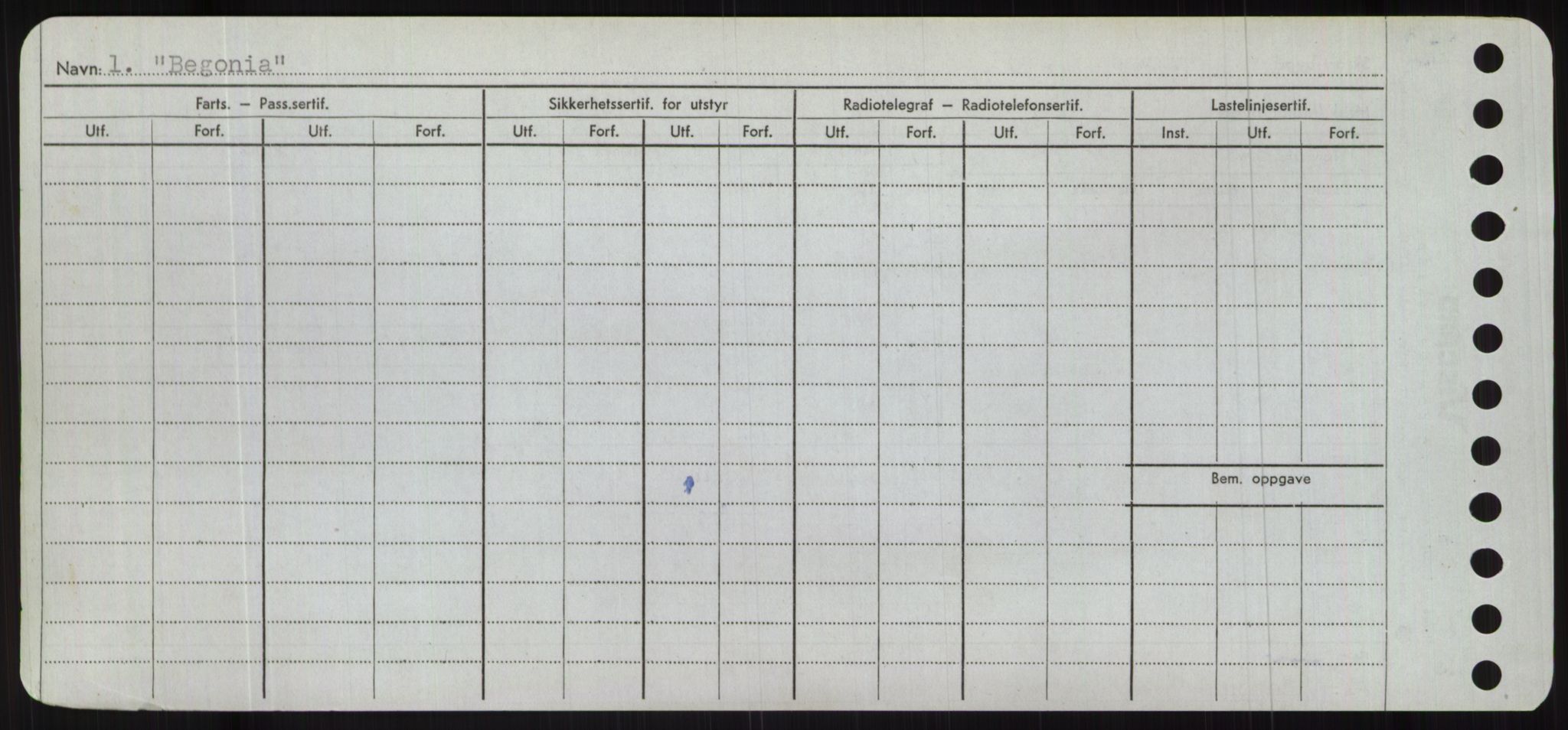 Sjøfartsdirektoratet med forløpere, Skipsmålingen, RA/S-1627/H/Hc/L0001: Lektere, A-Y, s. 48