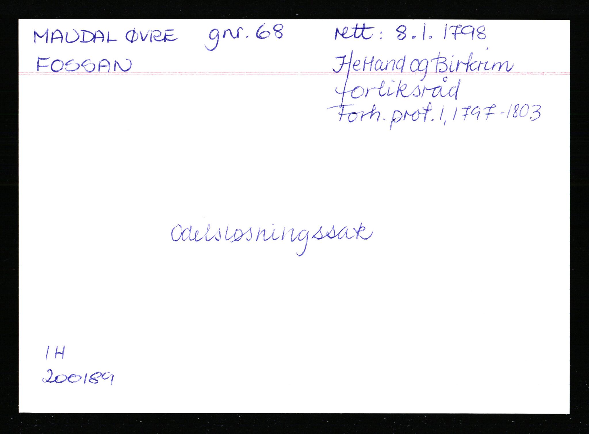 Statsarkivet i Stavanger, AV/SAST-A-101971/03/Y/Ym/L0037: Åstedskort sortert etter gårdsnavn: Lædre - Mauland, 1600-1950, s. 678