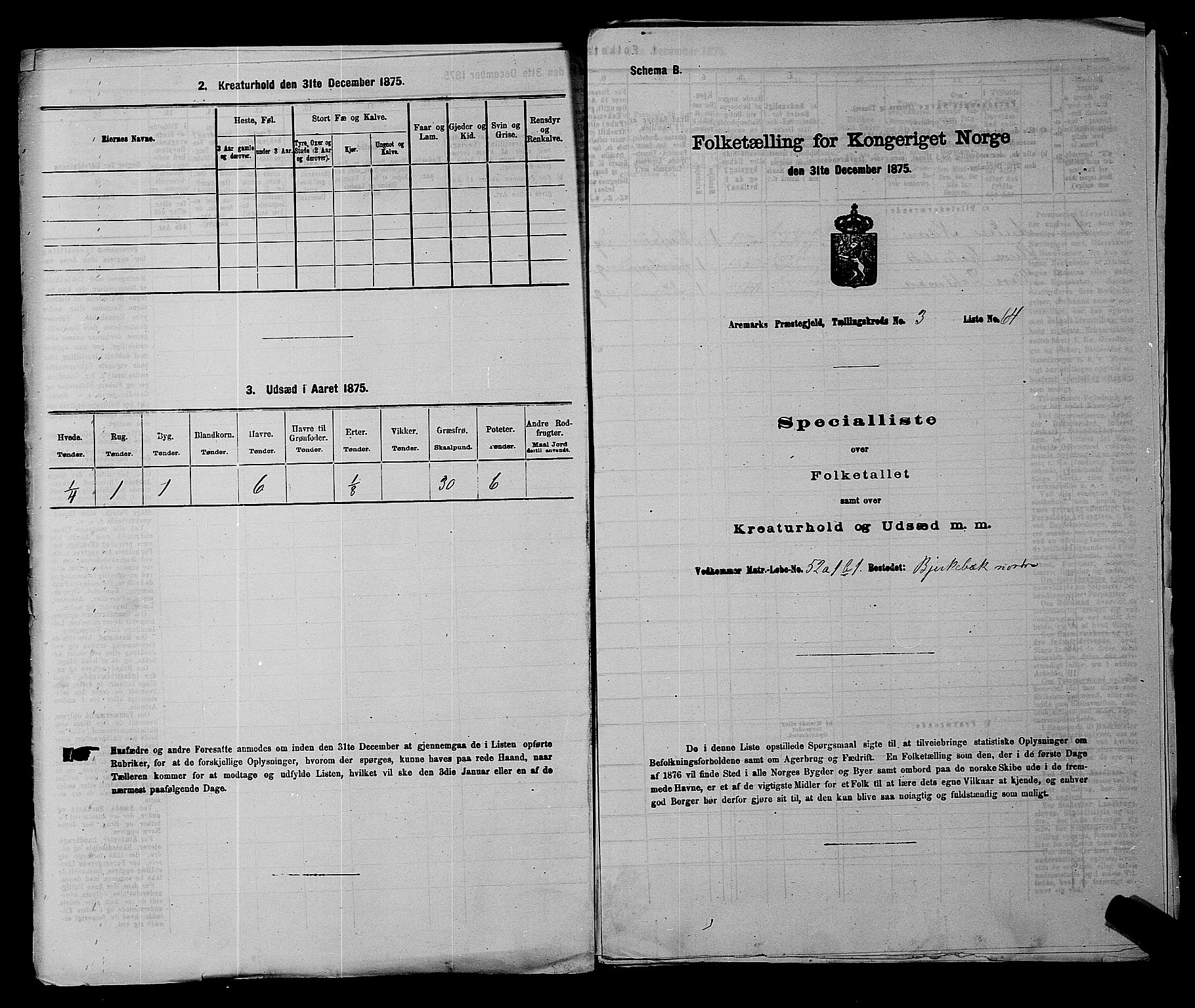 RA, Folketelling 1875 for 0118P Aremark prestegjeld, 1875, s. 474