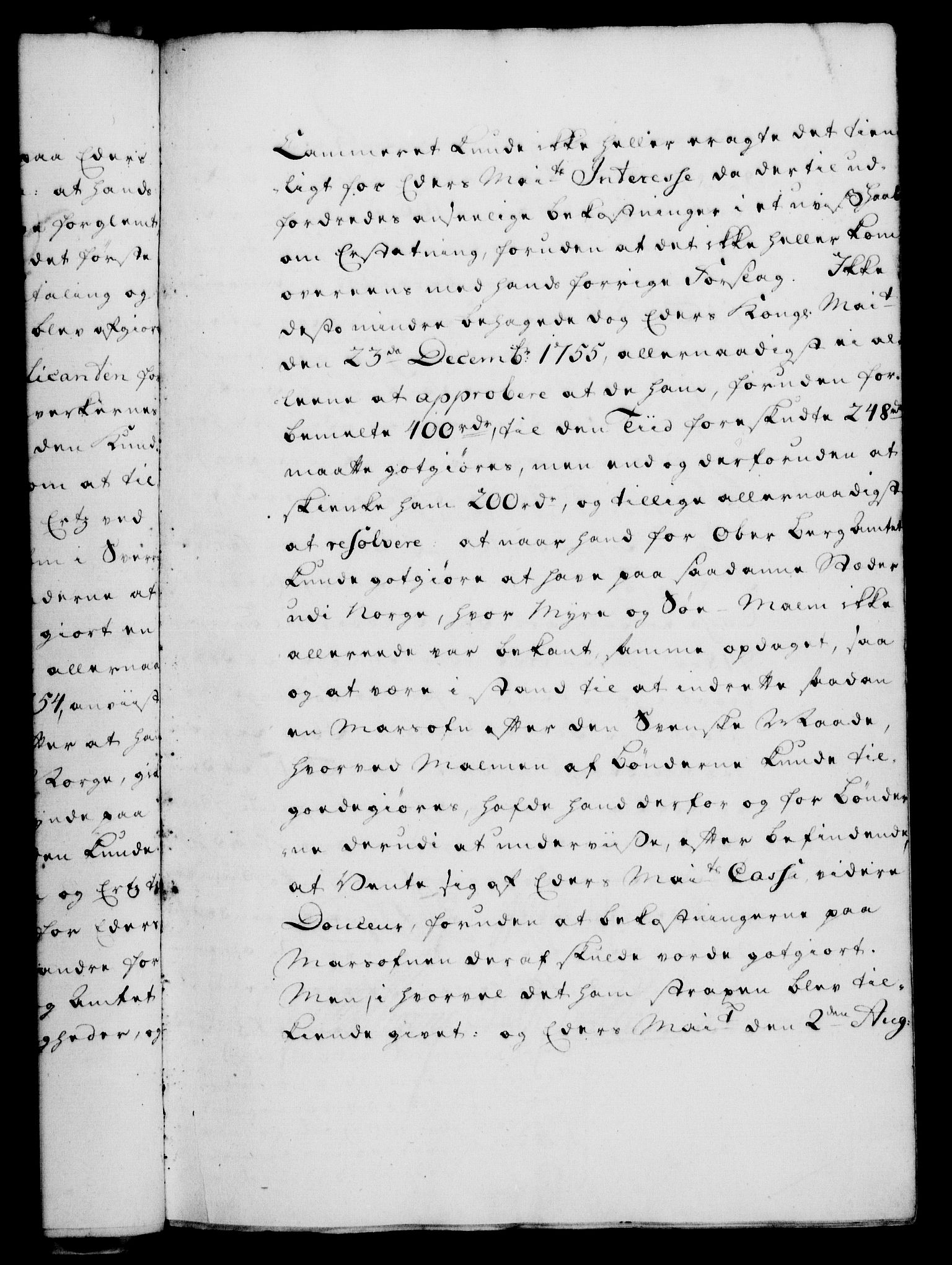 Rentekammeret, Kammerkanselliet, RA/EA-3111/G/Gf/Gfa/L0039: Norsk relasjons- og resolusjonsprotokoll (merket RK 52.39), 1757, s. 32