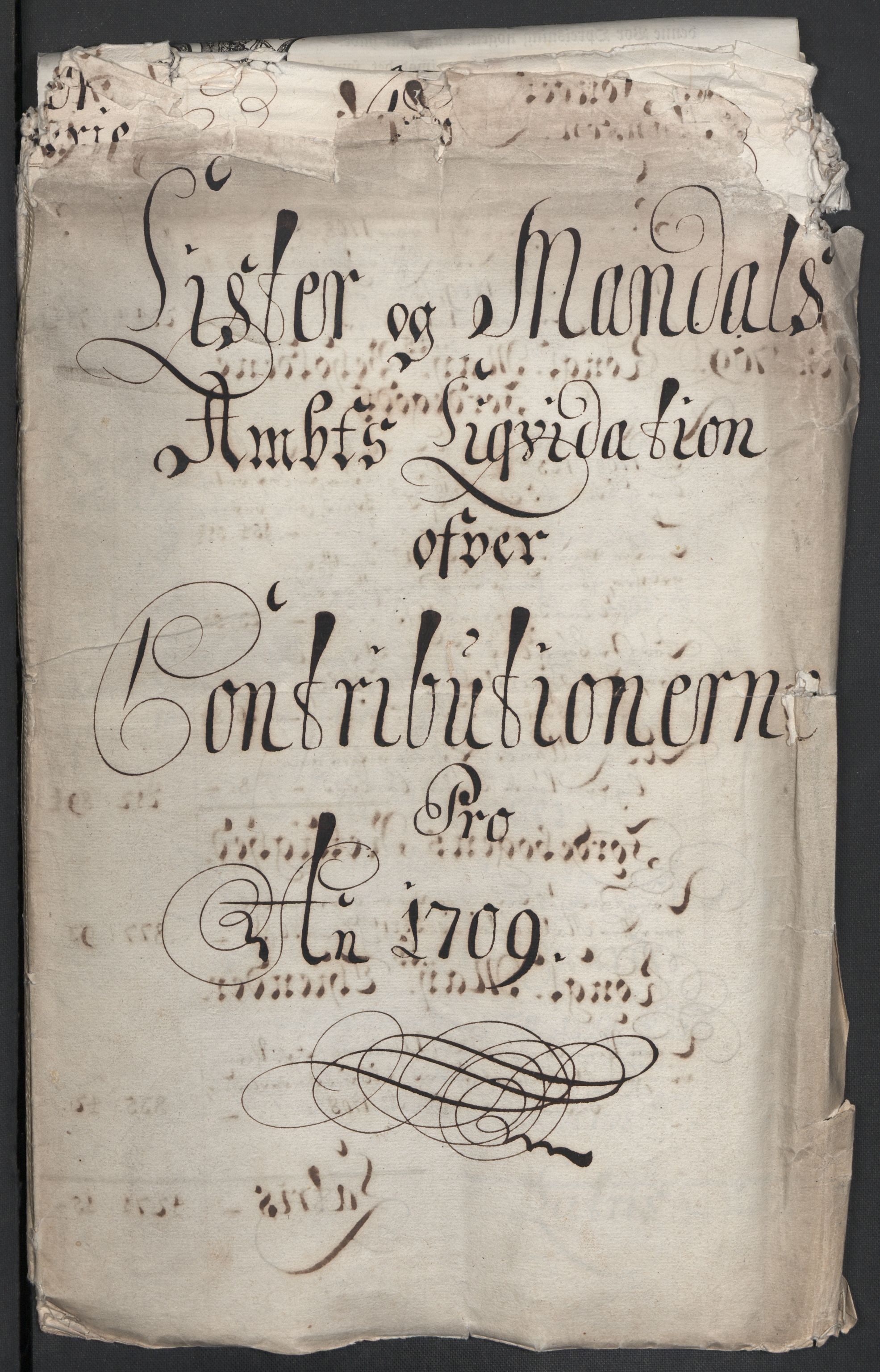 Rentekammeret inntil 1814, Reviderte regnskaper, Fogderegnskap, RA/EA-4092/R43/L2552: Fogderegnskap Lista og Mandal, 1705-1709, s. 204