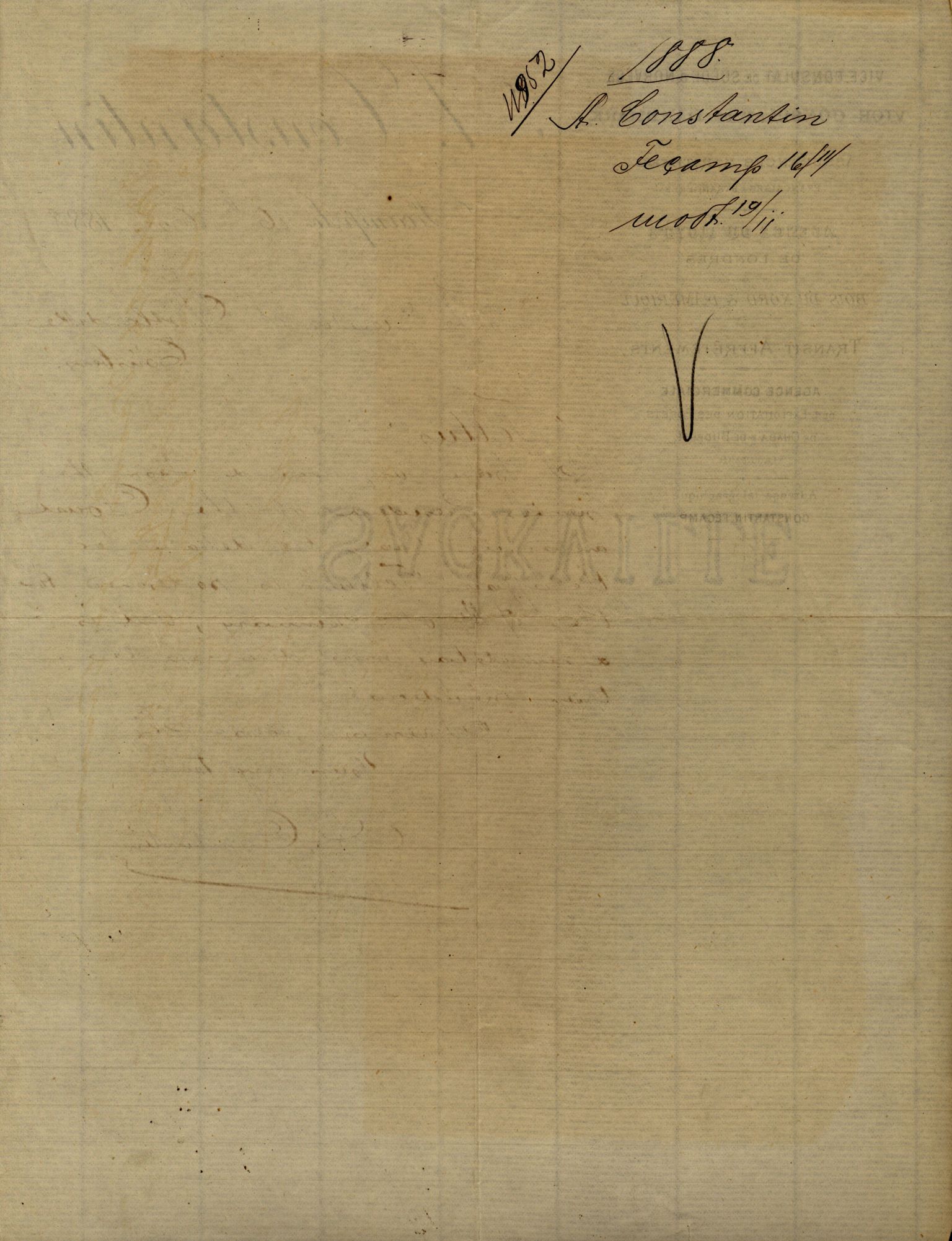 Pa 63 - Østlandske skibsassuranceforening, VEMU/A-1079/G/Ga/L0020/0001: Havaridokumenter / Tellus, Telanak, Wilhelmine, 1887, s. 50