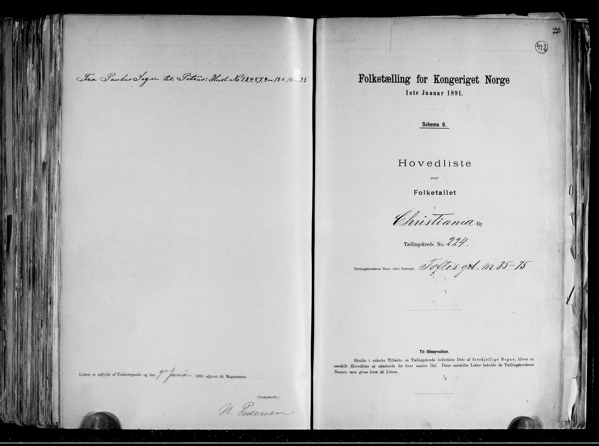 RA, Folketelling 1891 for 0301 Kristiania kjøpstad, 1891, s. 122868