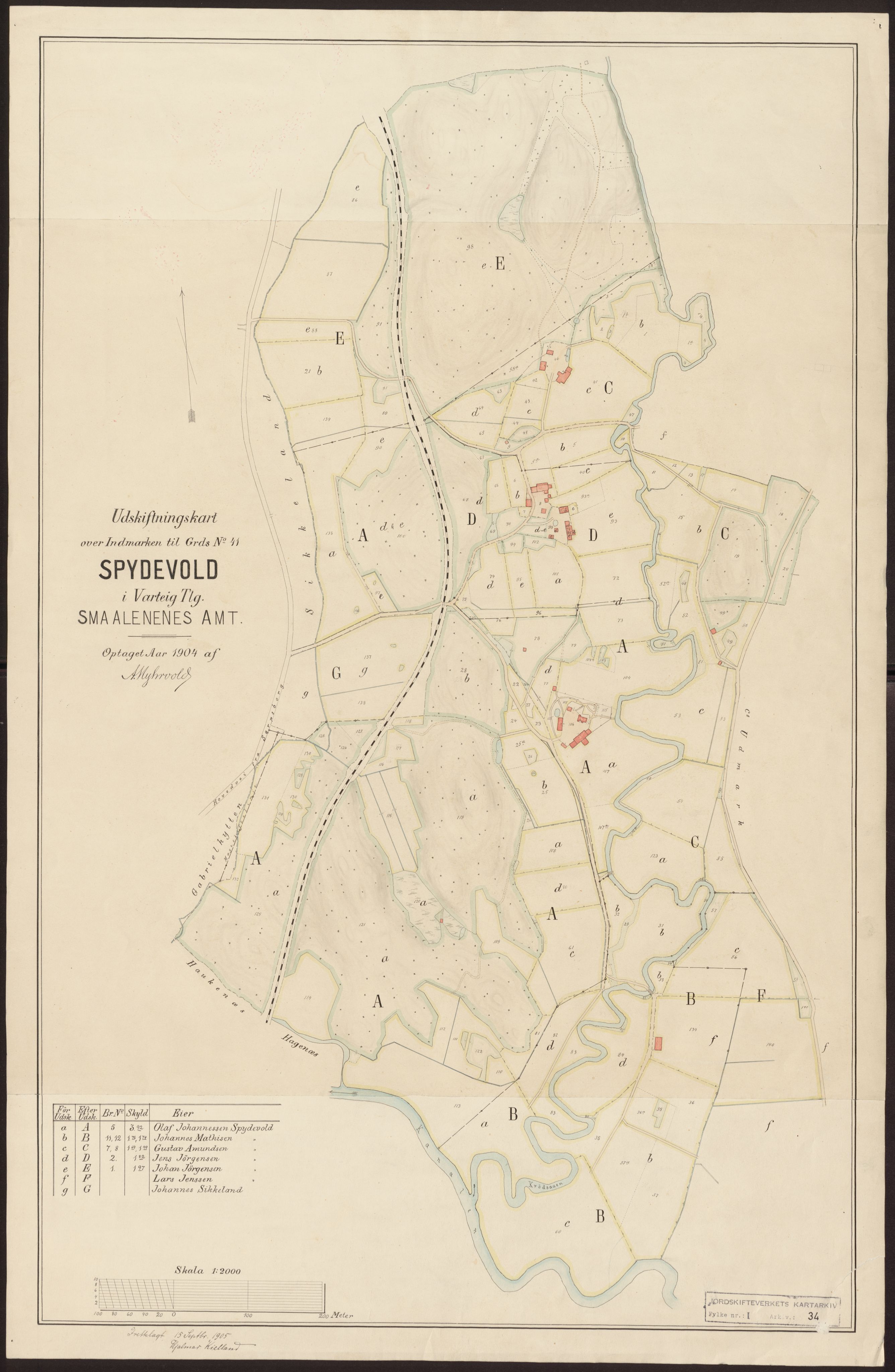 Jordskifteverkets kartarkiv, AV/RA-S-3929/T, 1859-1988, s. 48