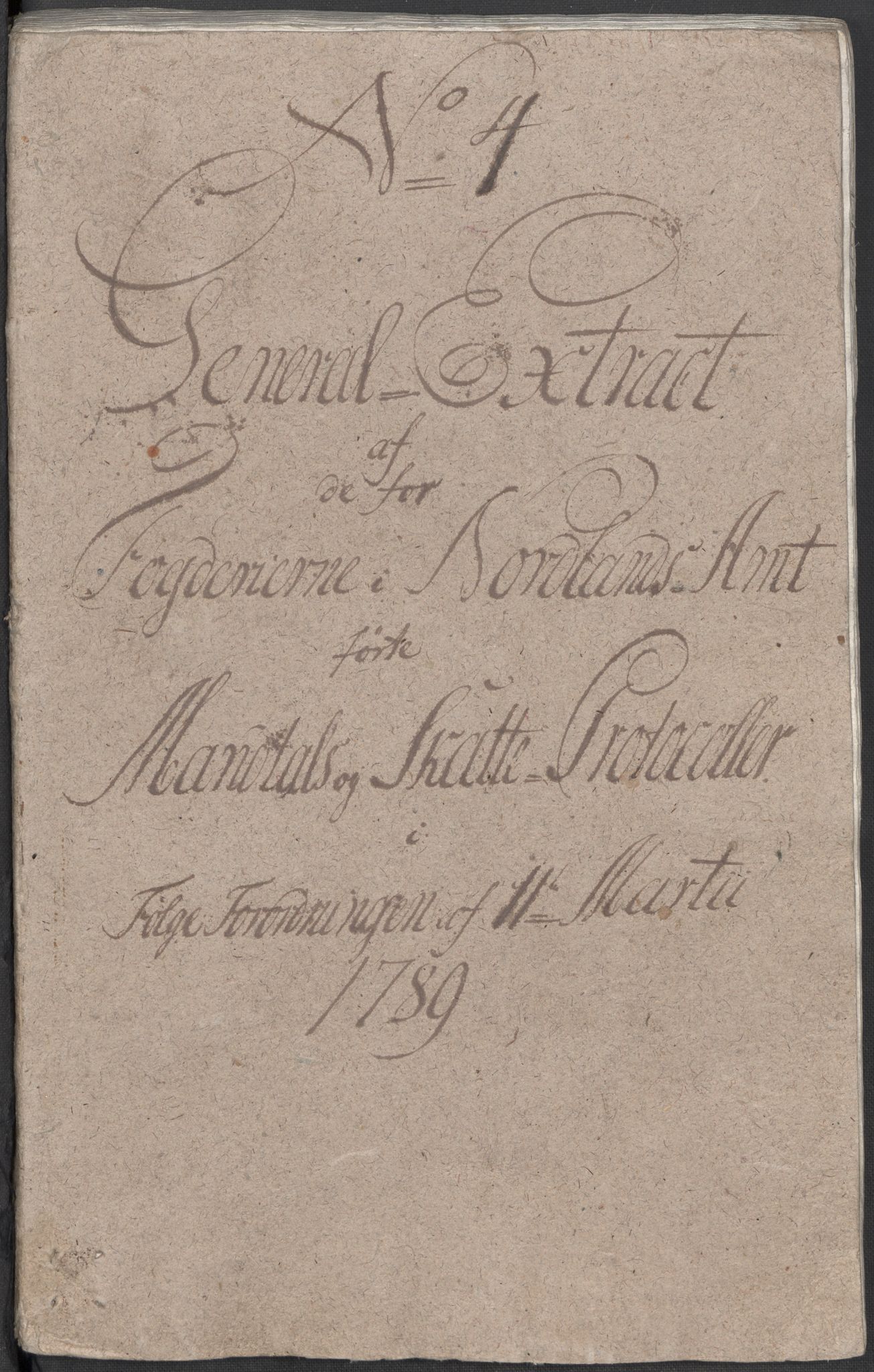 Rentekammeret inntil 1814, Reviderte regnskaper, Mindre regnskaper, AV/RA-EA-4068/Rf/Rfe/L0014: Helgeland fogderi, 1789, s. 48