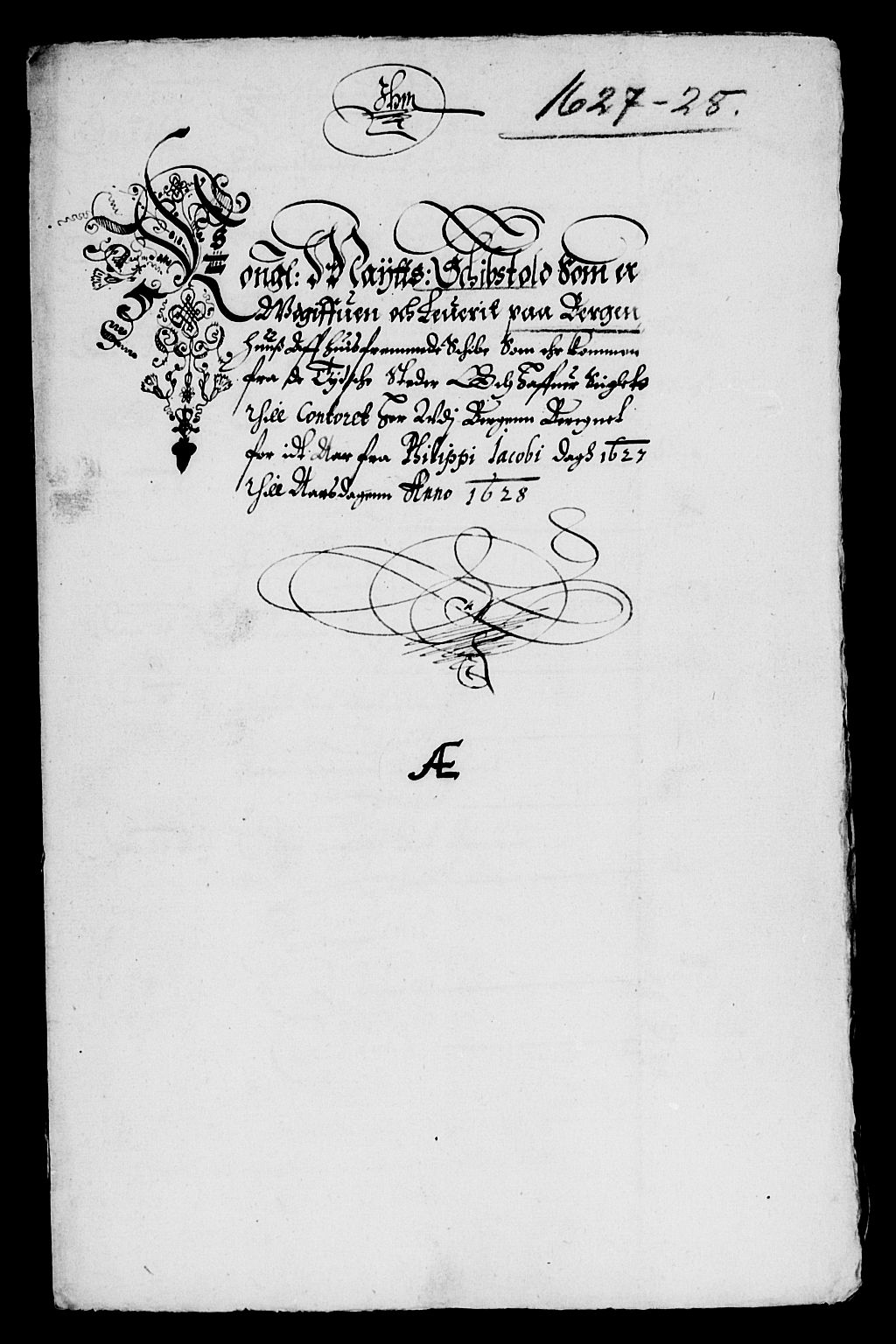 Rentekammeret inntil 1814, Reviderte regnskaper, Lensregnskaper, RA/EA-5023/R/Rb/Rbt/L0043: Bergenhus len, 1619-1628